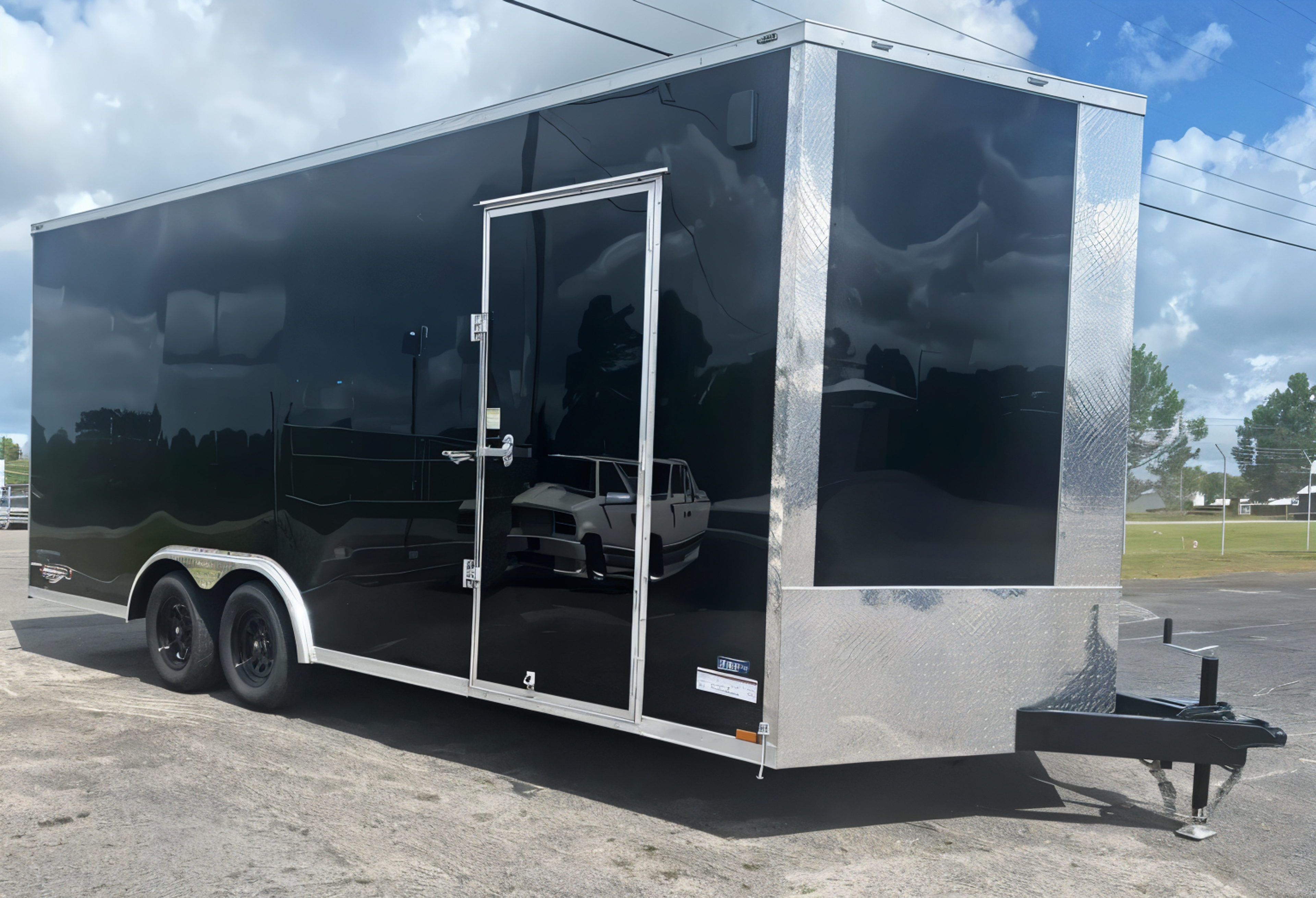 Enclosed Car Trailer 2026 20ft. New Econo-Max w/12in. Extra Height & .080