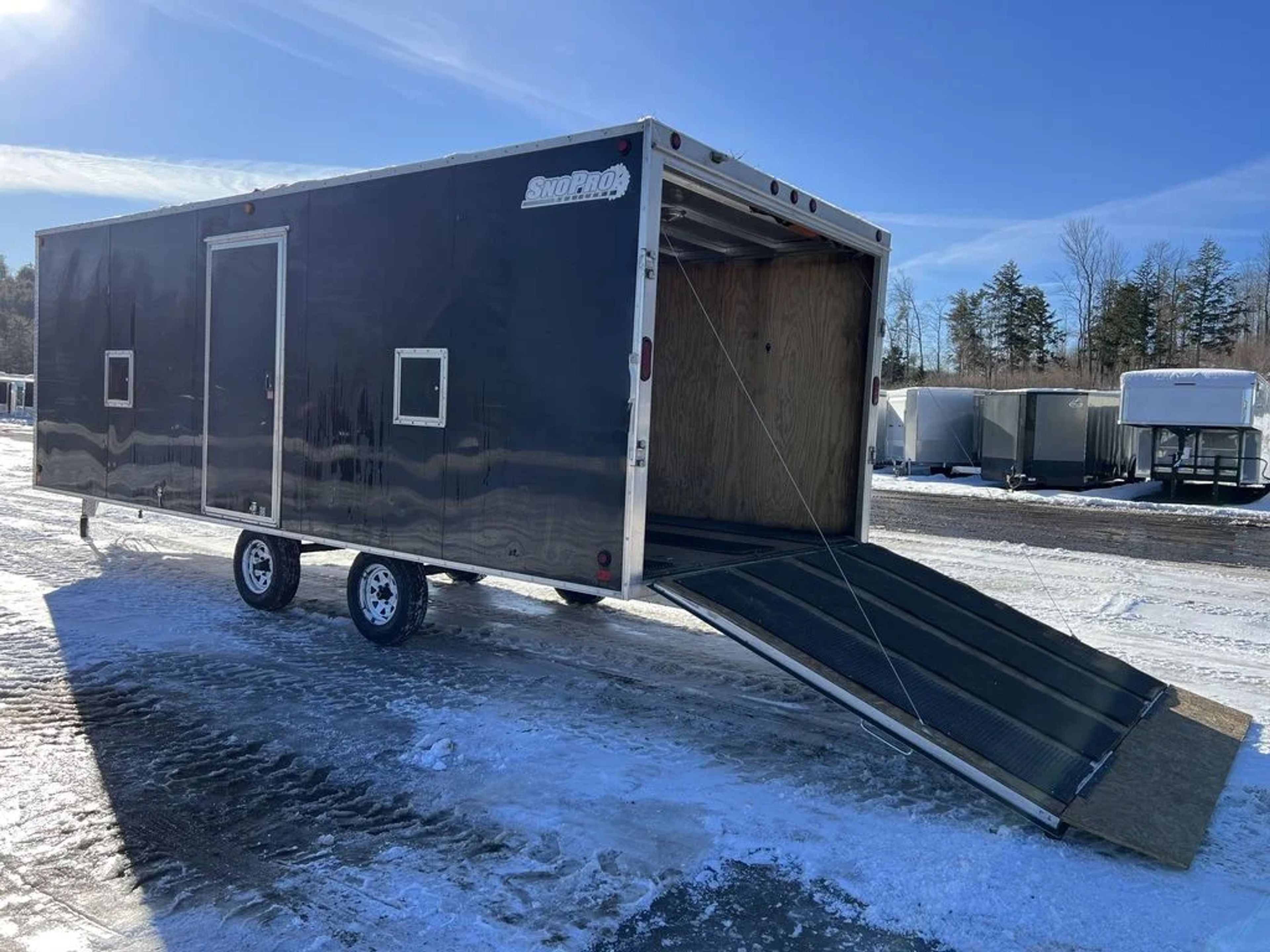 2008 Sno Pro 101×20 Aluminum 4-Place w/Interior Spare Mount, Mats & Guides — view 4