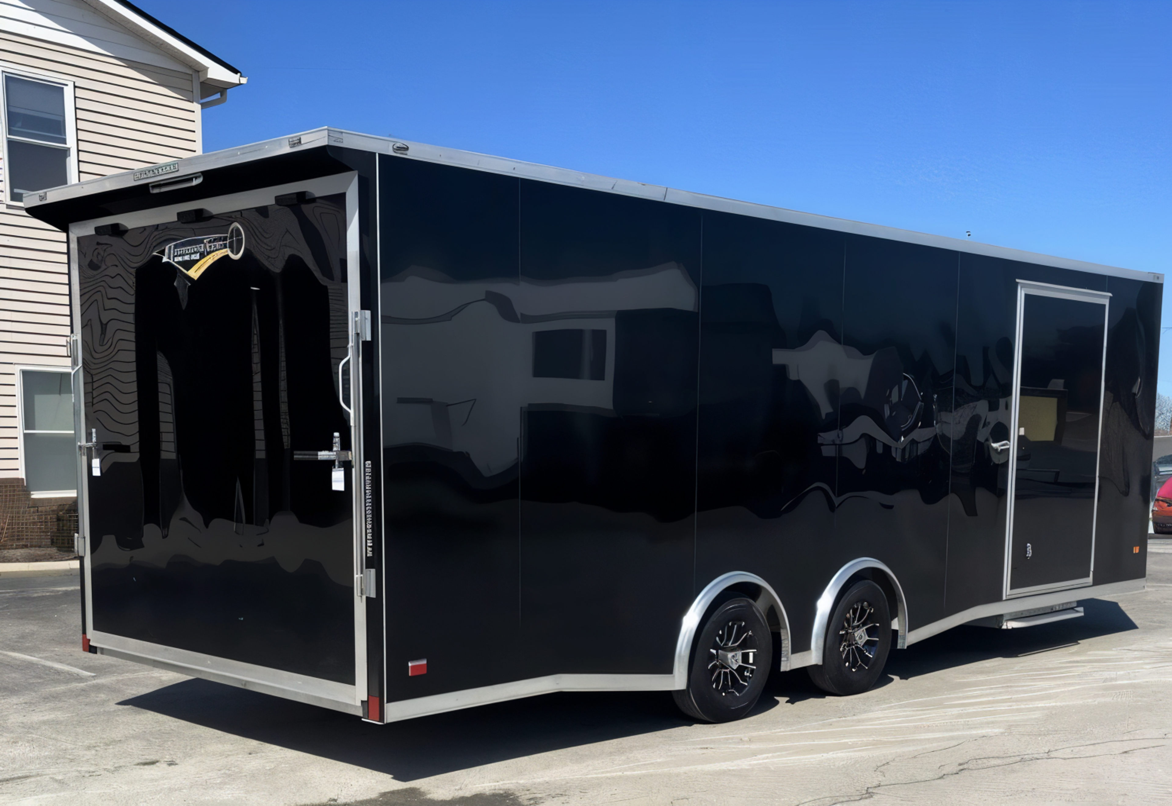 Enclosed Car Hauler 2026 24ft. Aluminum Blaze w/Finished Interior & Aluminum — view 5