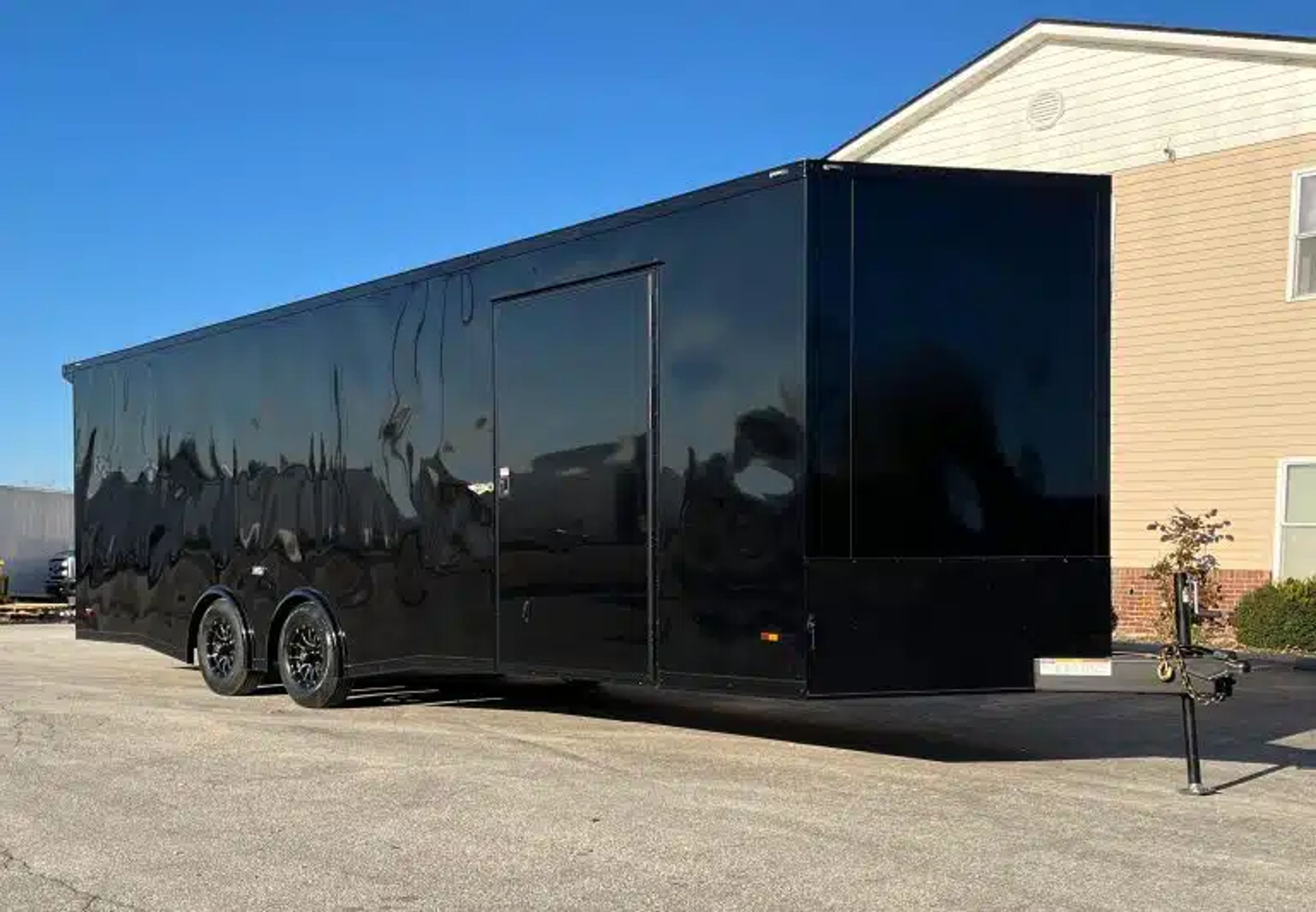 Enclosed Car Hauler 2025 26ft. Blaze w/Finished Interior & Black-Out Package — view 2