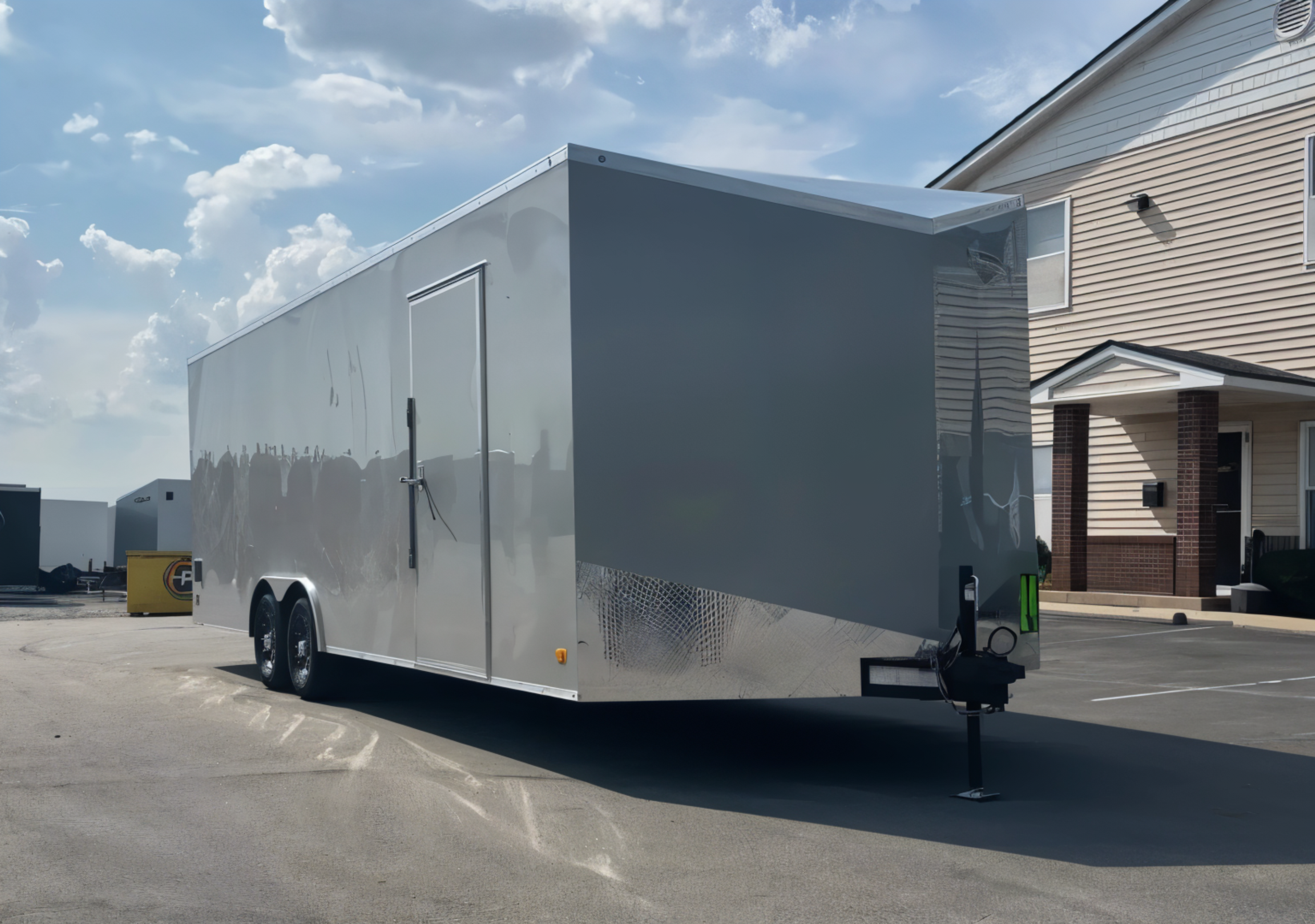 Enclosed Car Hauler 2026 24ft. Hero w/Heavy Duty Ramp Door & Aluminum Wheels — view 2