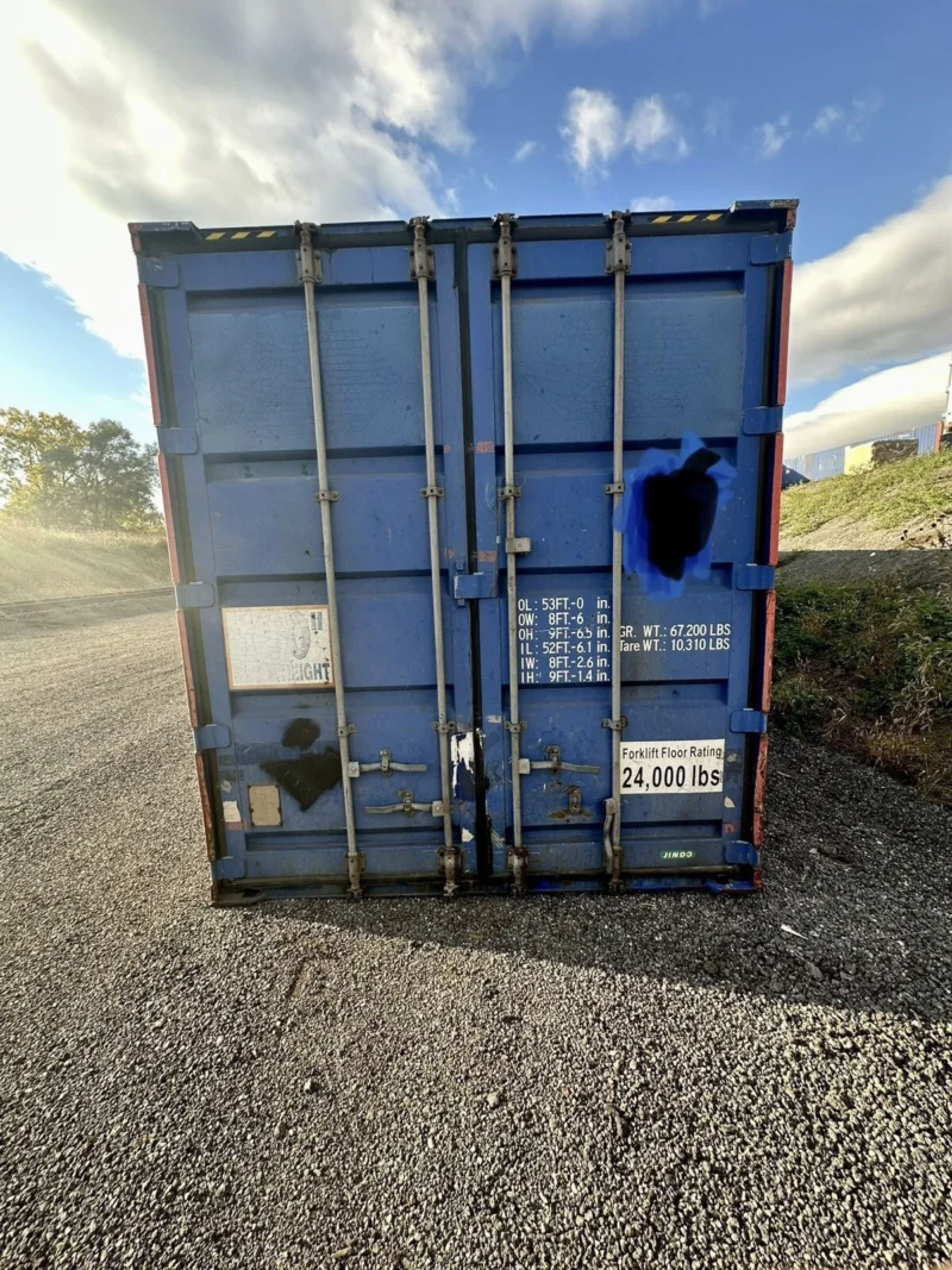 53′ High Cube Steel Shipping Container — view 8