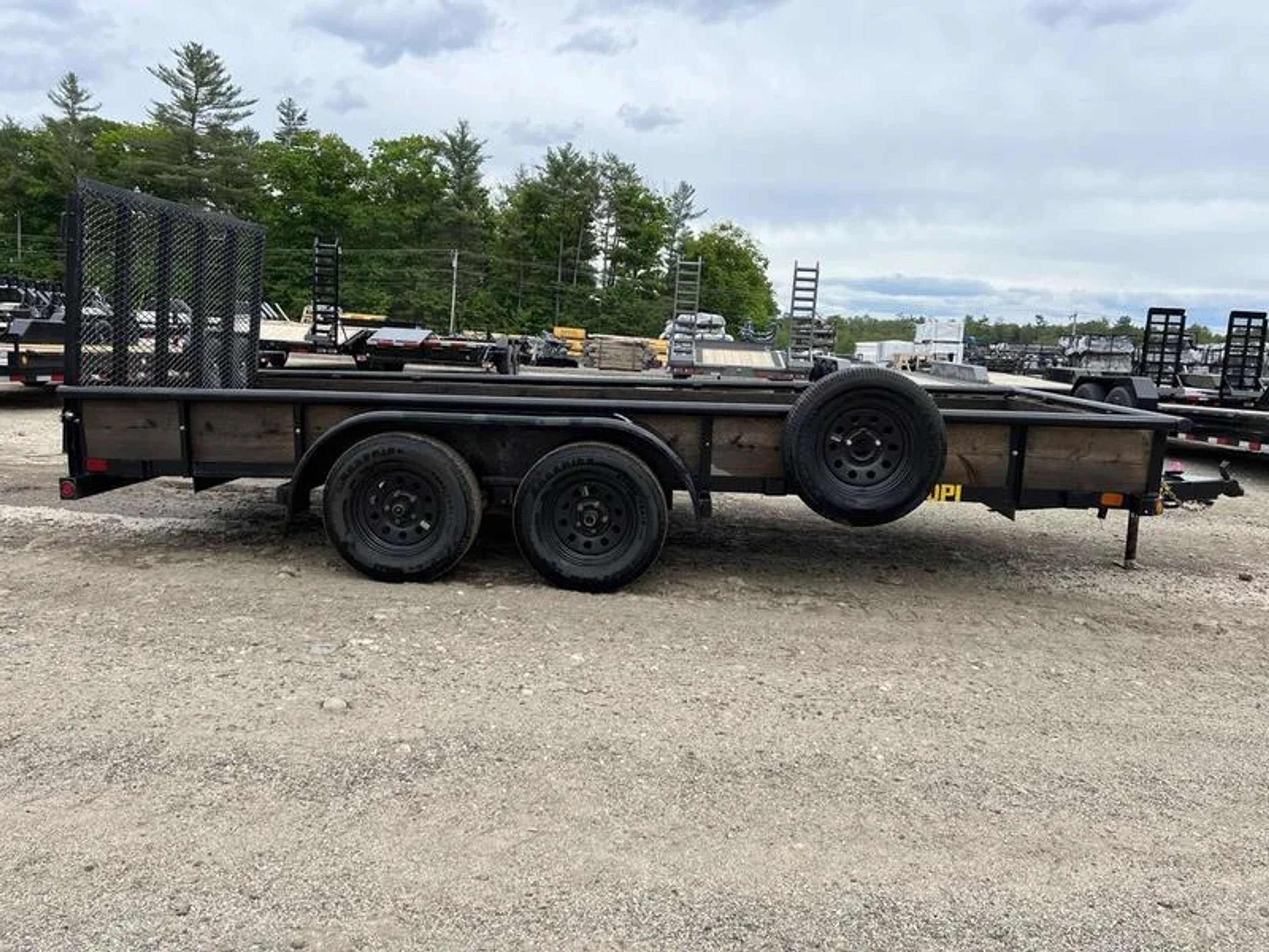 2021 Big Tex Trailers 6.5×16 6K Utility w/Ramp Gate & Spare Tire — view 10