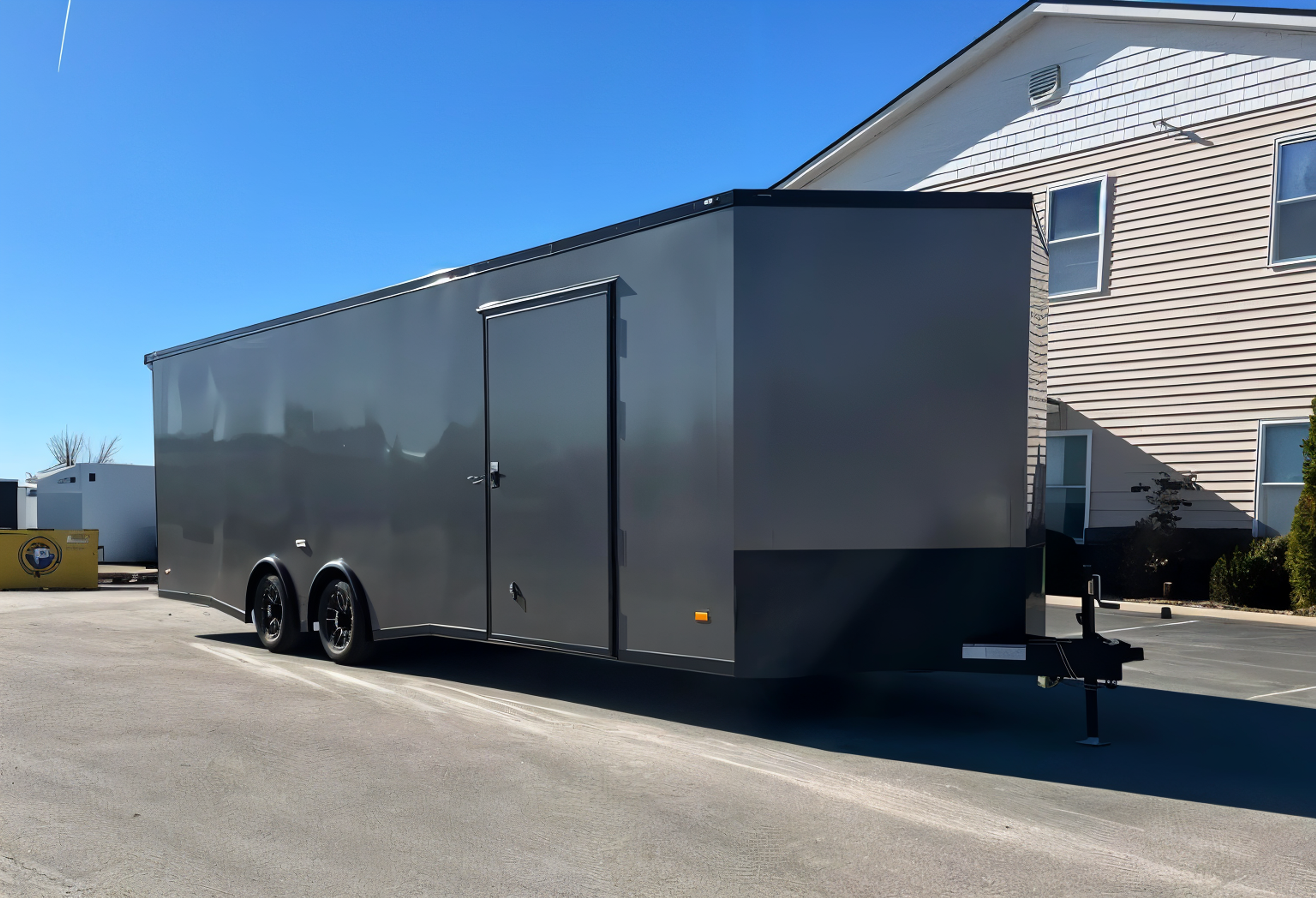 Enclosed Car Hauler 2025 26ft. Blaze w/Finished Interior & Black-Out Package — view 2
