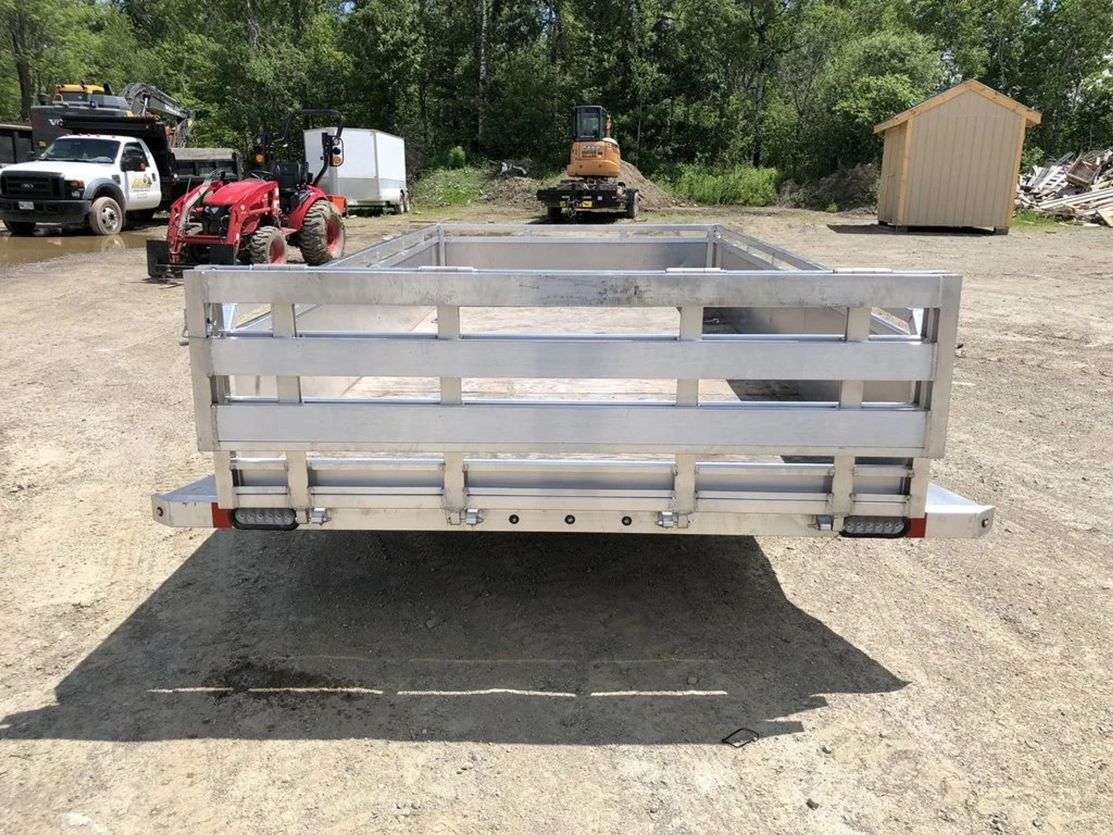 2022 Mission Trailers 6×12 Aluminum Open Utility w/Integrated Rear Ramp — view 8