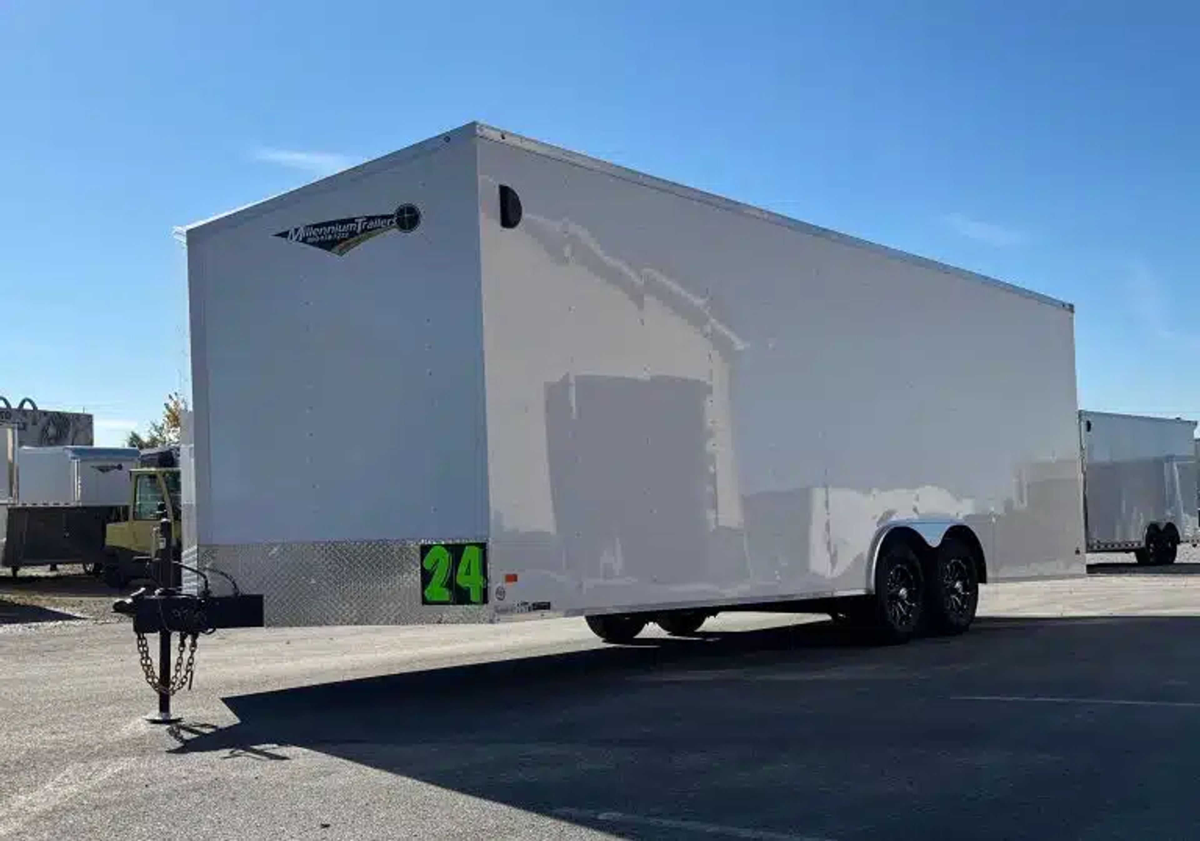 Enclosed Car Hauler 2026 24ft. Hero w/Heavy Duty Ramp Door & Aluminum Wheels