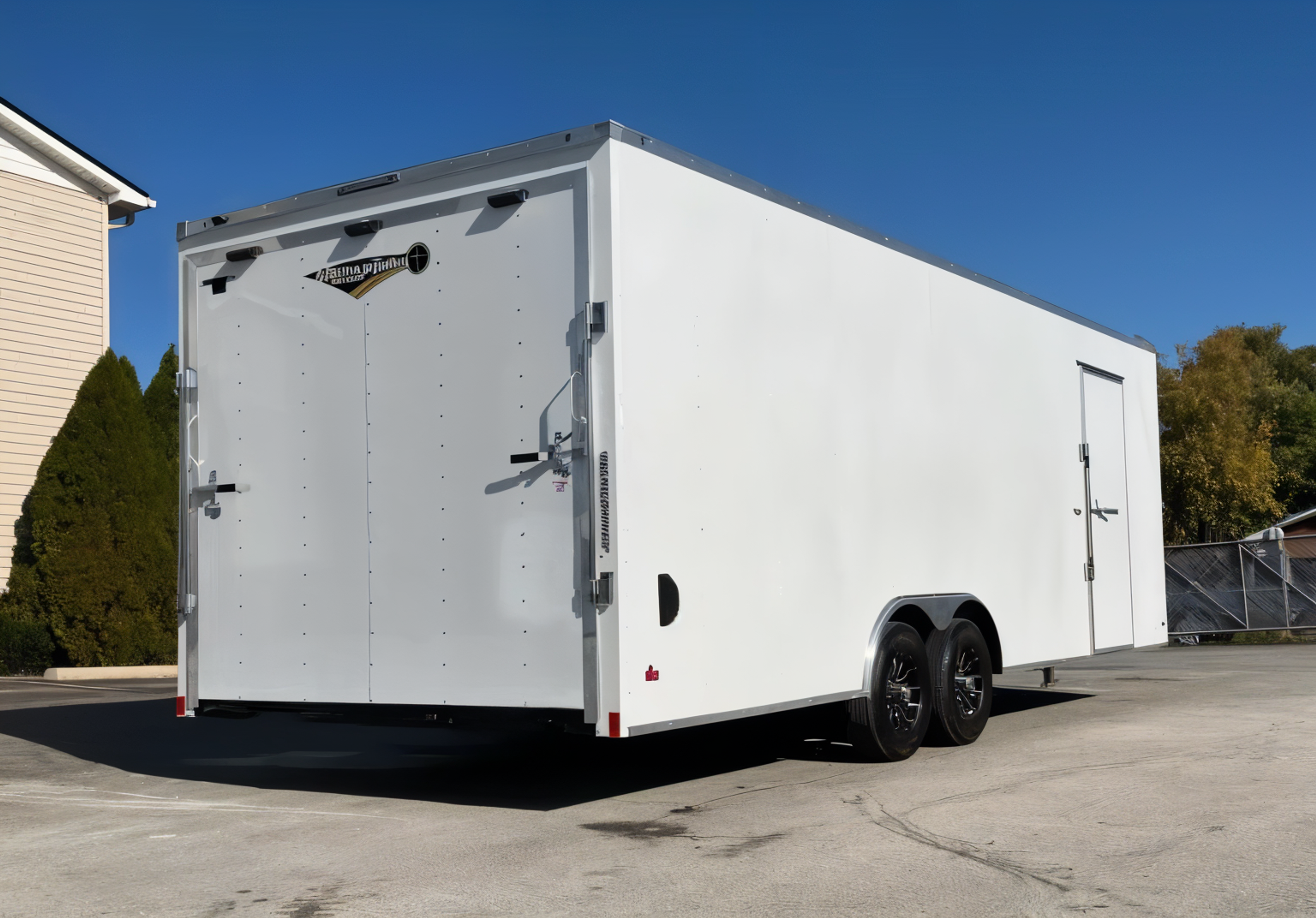 Enclosed Car Hauler 2026 24ft. Hero w/Heavy Duty Ramp Door & Aluminum Wheels — view 2