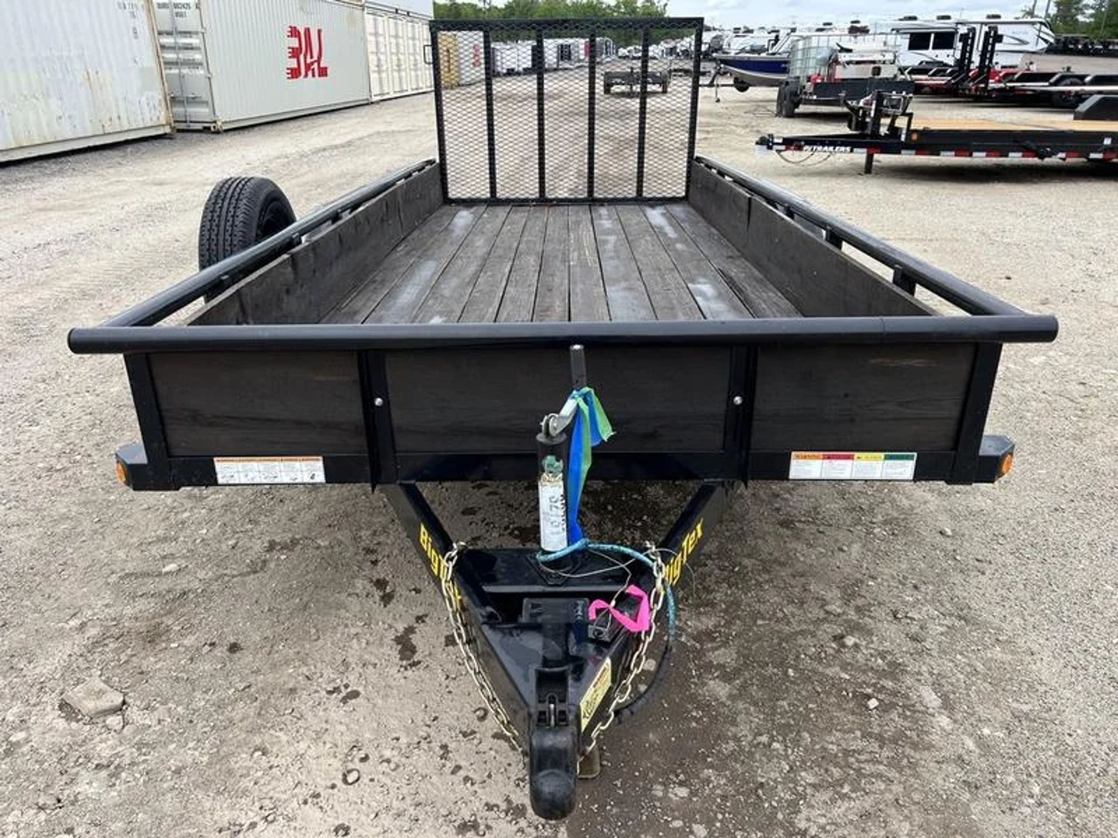 2021 Big Tex Trailers 6.5×16 6K Utility w/Ramp Gate & Spare Tire — view 9