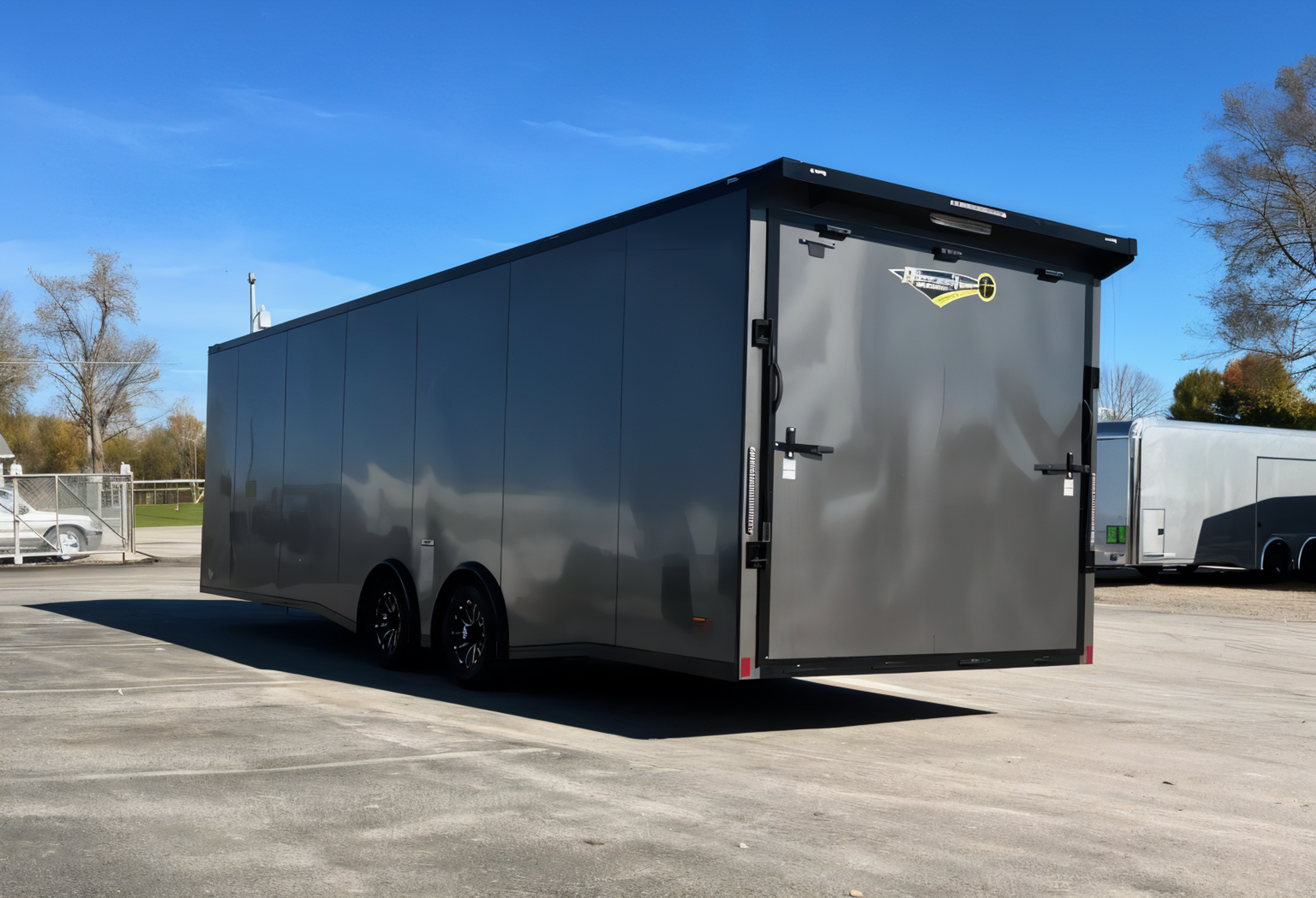 Enclosed Car Hauler 2025 26ft. Blaze w/Finished Interior & Black-Out Package — view 3