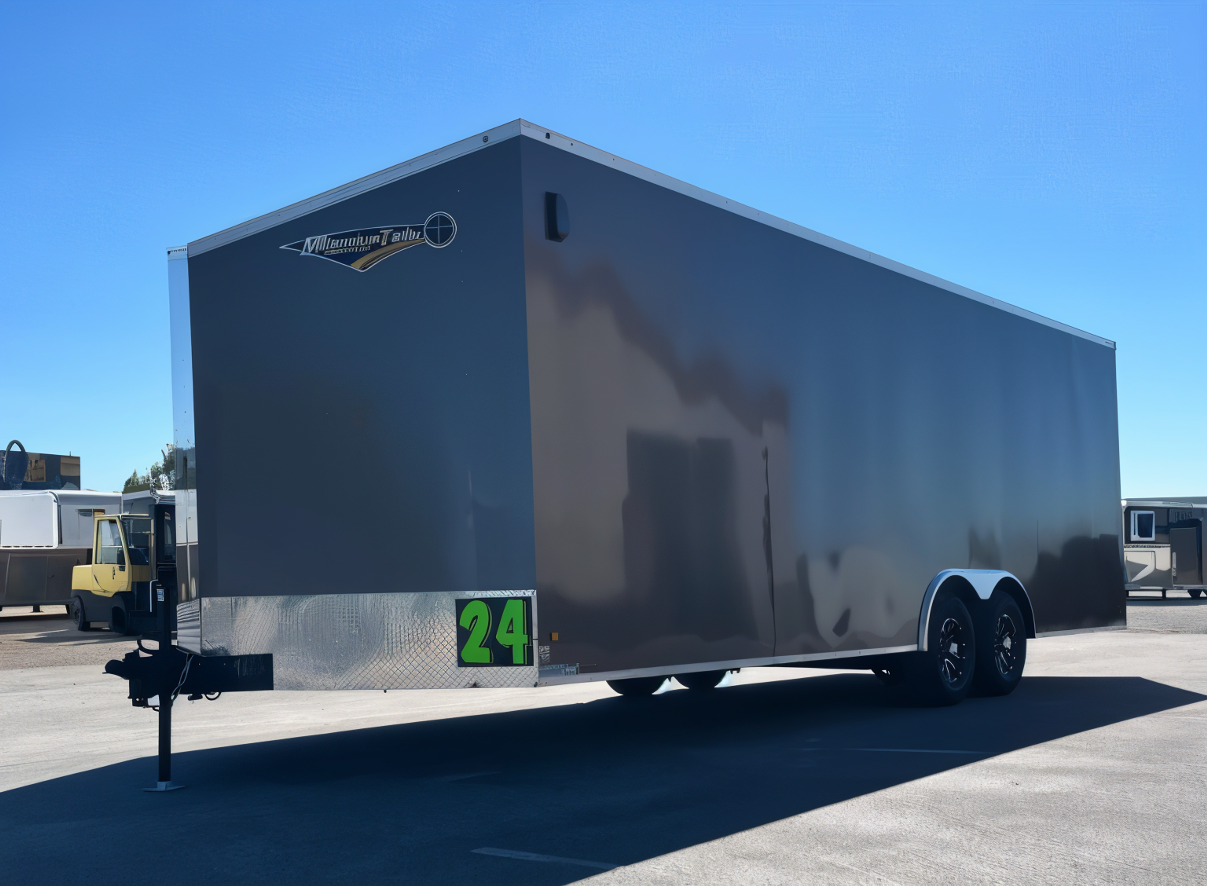 Enclosed Car Hauler 2026 24ft. Hero w/Heavy Duty Ramp Door & Aluminum Wheels