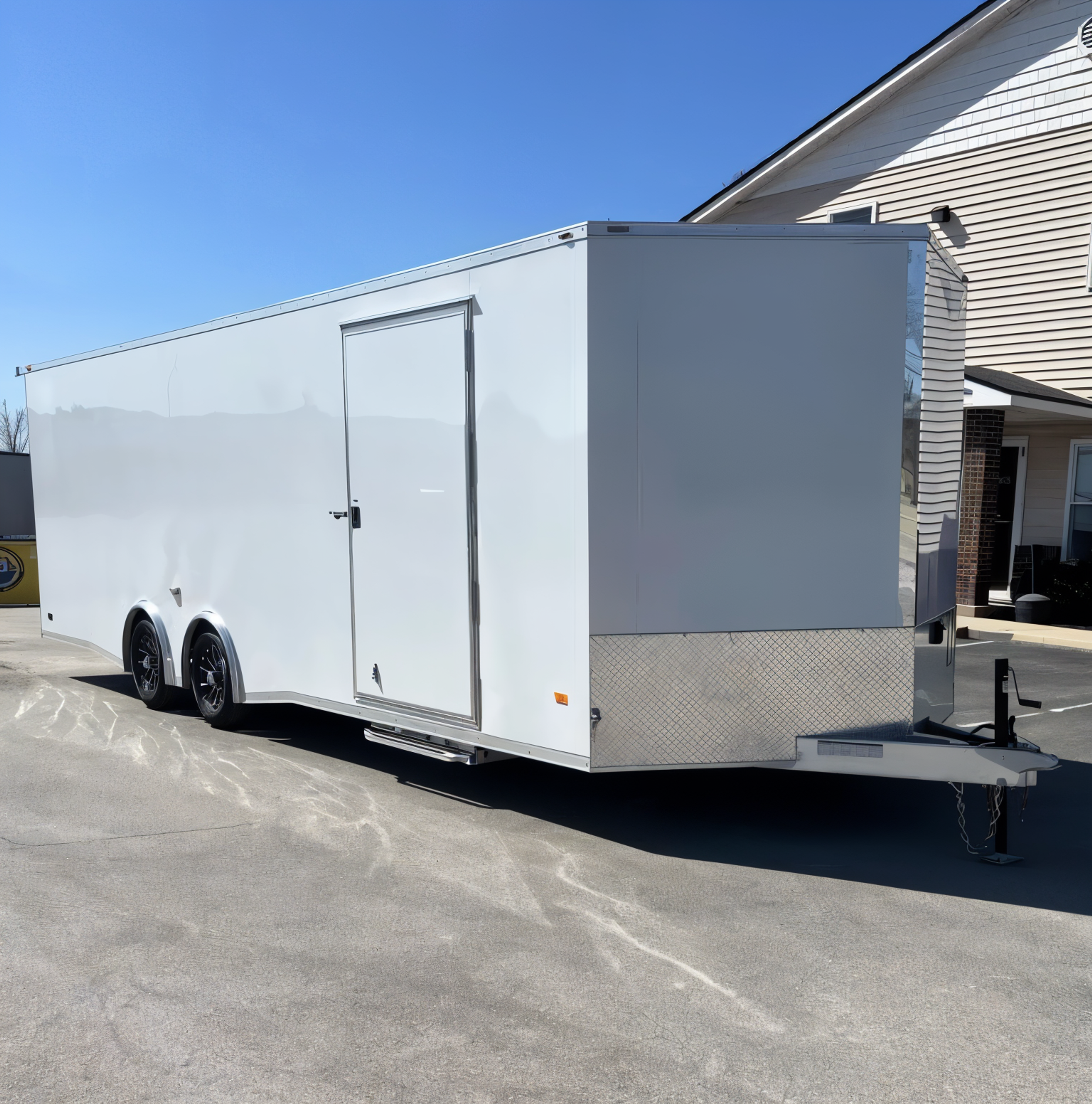 Enclosed Car Hauler 2026 26ft. Aluminum Blaze w/Finished Interior & Aluminum