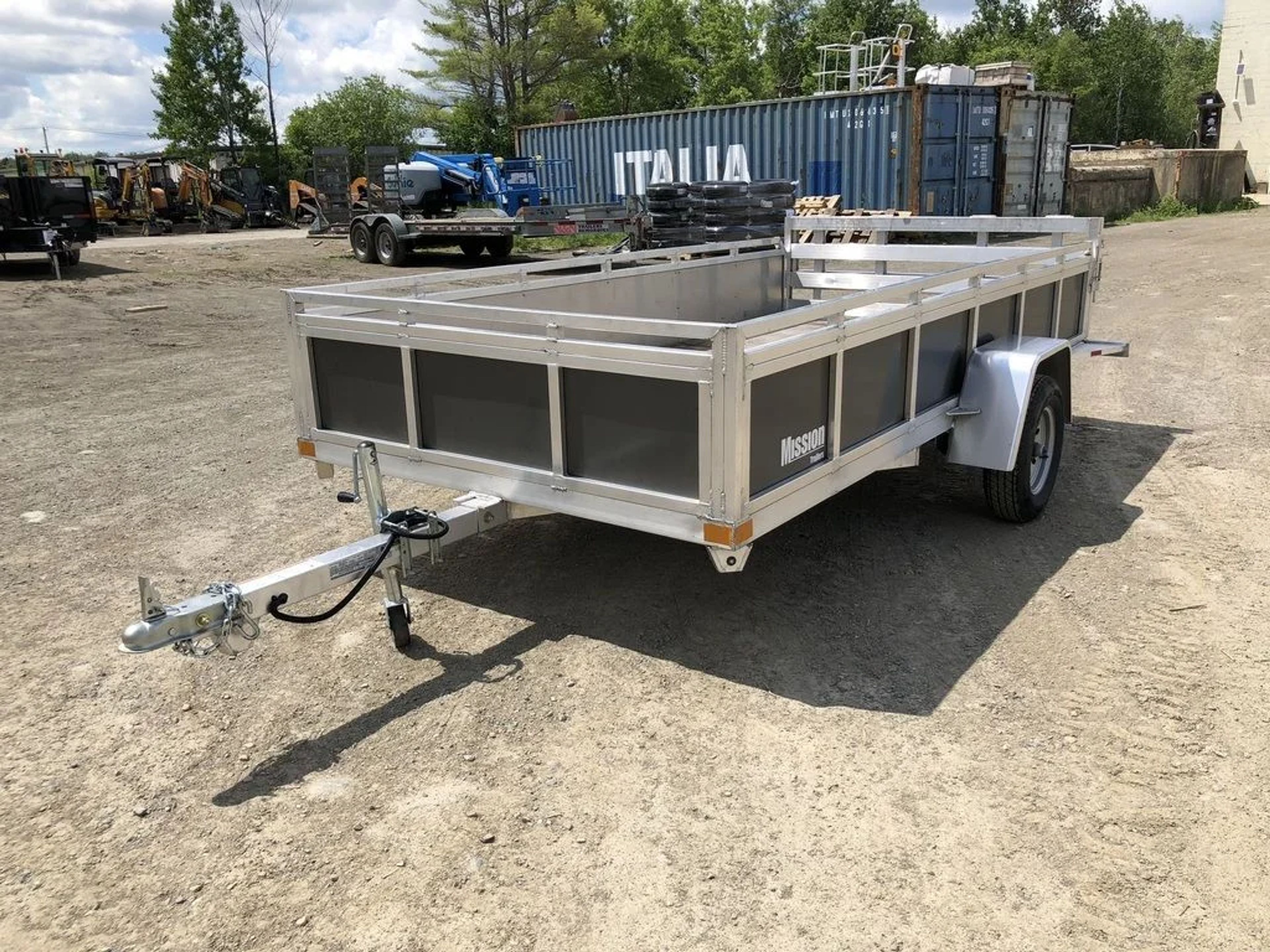 2022 Mission Trailers 6×12 Aluminum Open Utility w/Integrated Rear Ramp — view 10