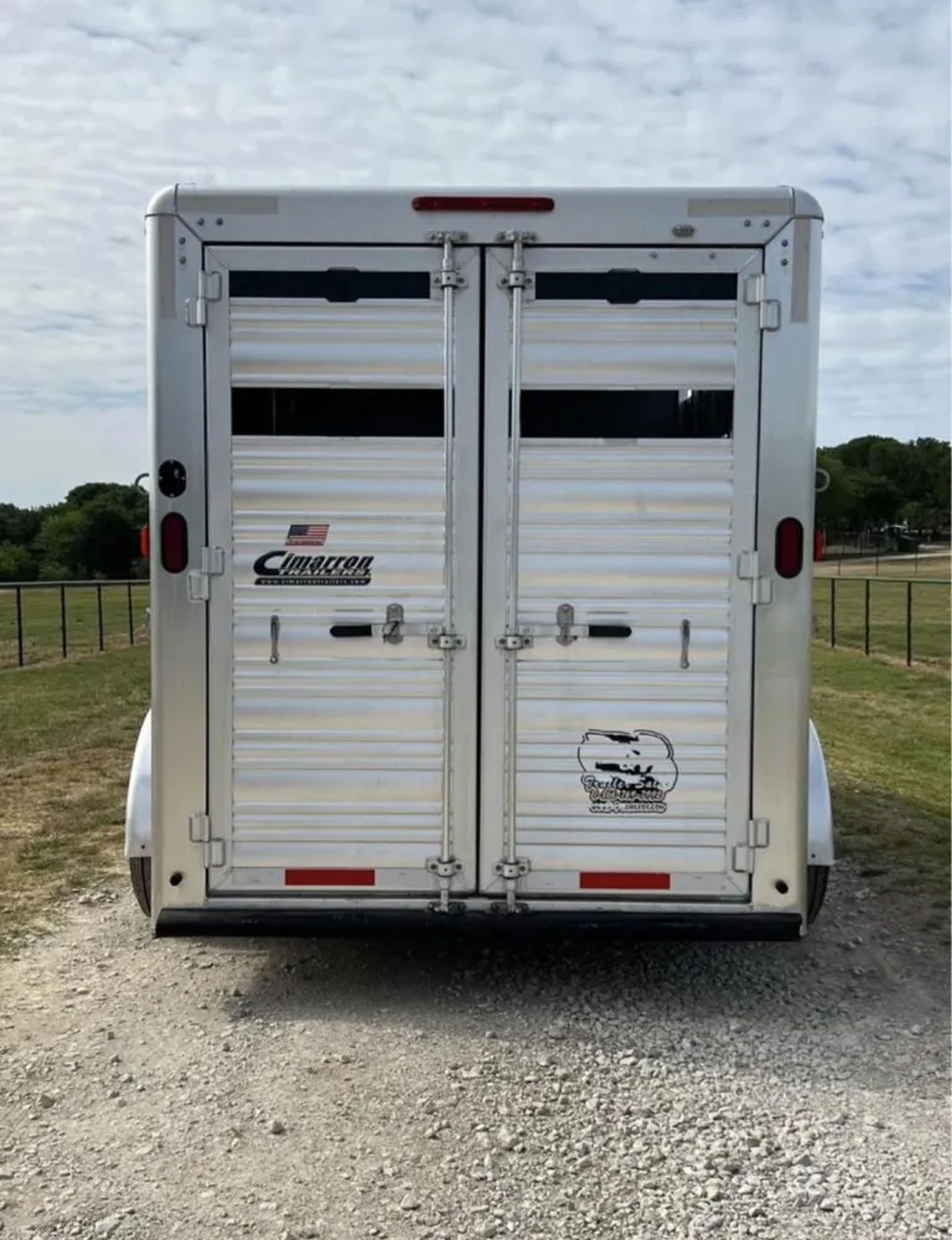 2013 model Cimarron 3 Horse Bumper Pull — view 9