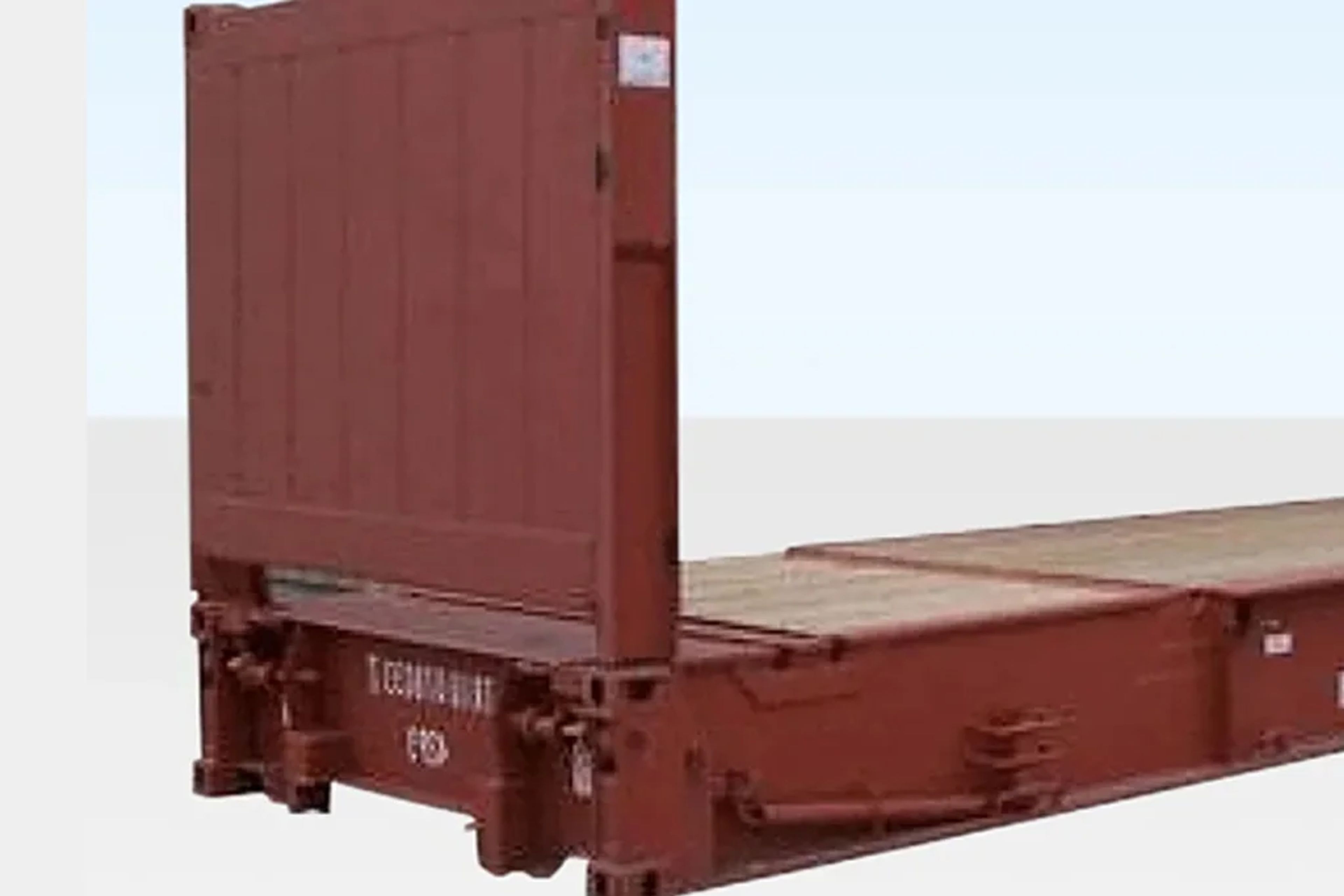 40ft X 8ft New And Used Container Flat Racks — view 3