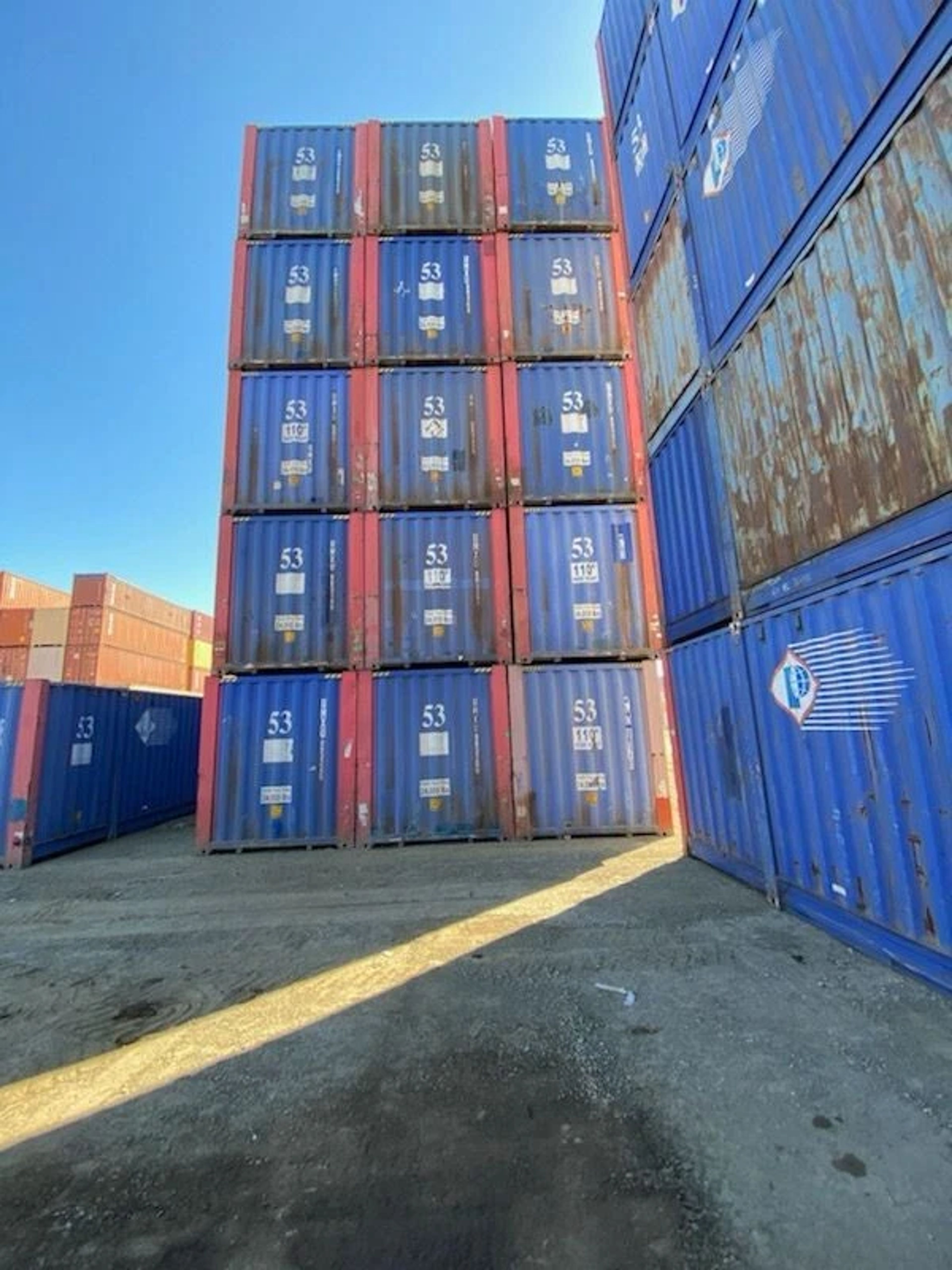 53′ High Cube Steel Shipping Container — view 3
