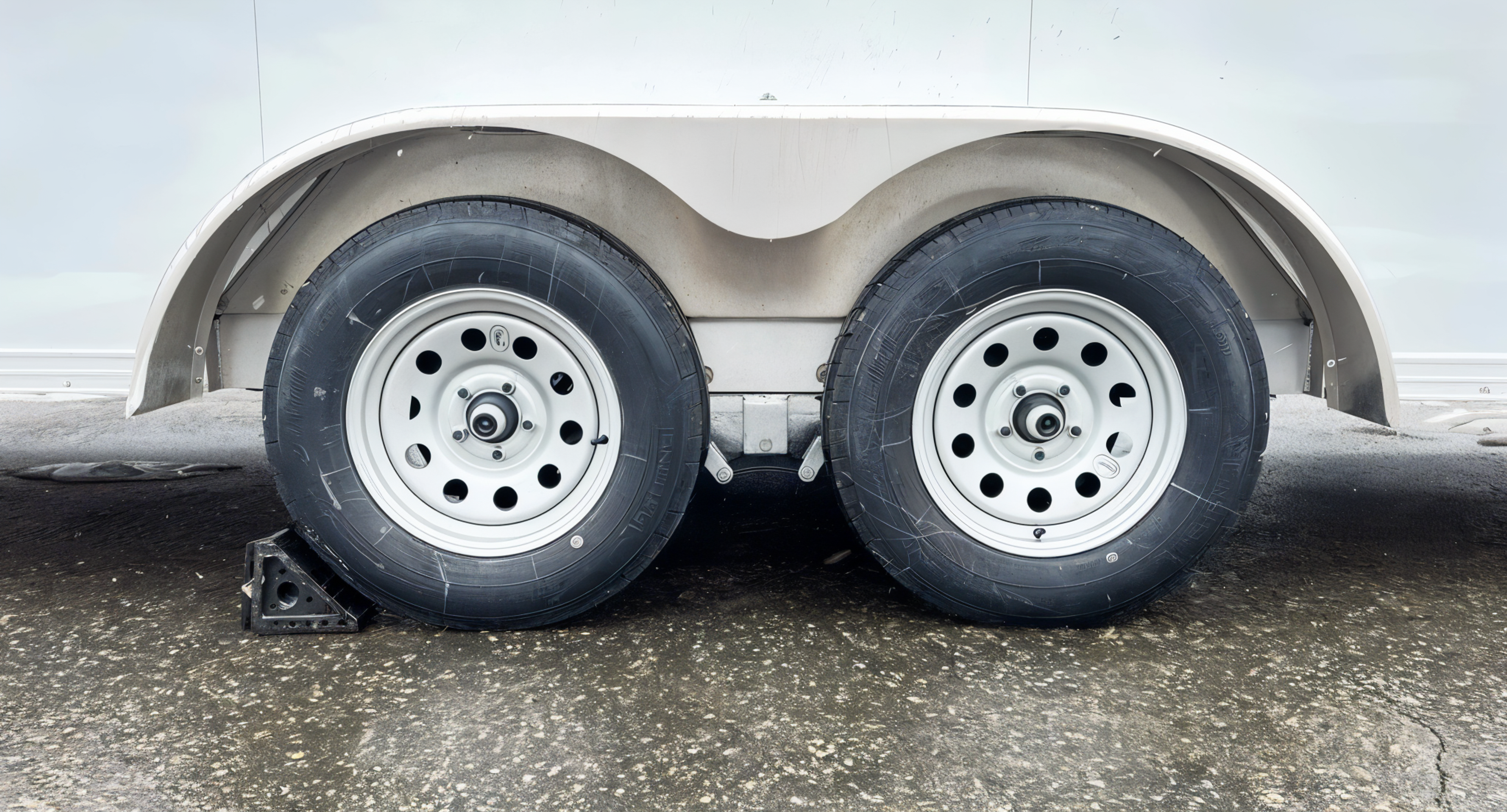 2024 E-Z Hauler 7×24 Aluminum 4-Place Drive In/Out w/Tapered Ramps, Rear Canopy — view 6