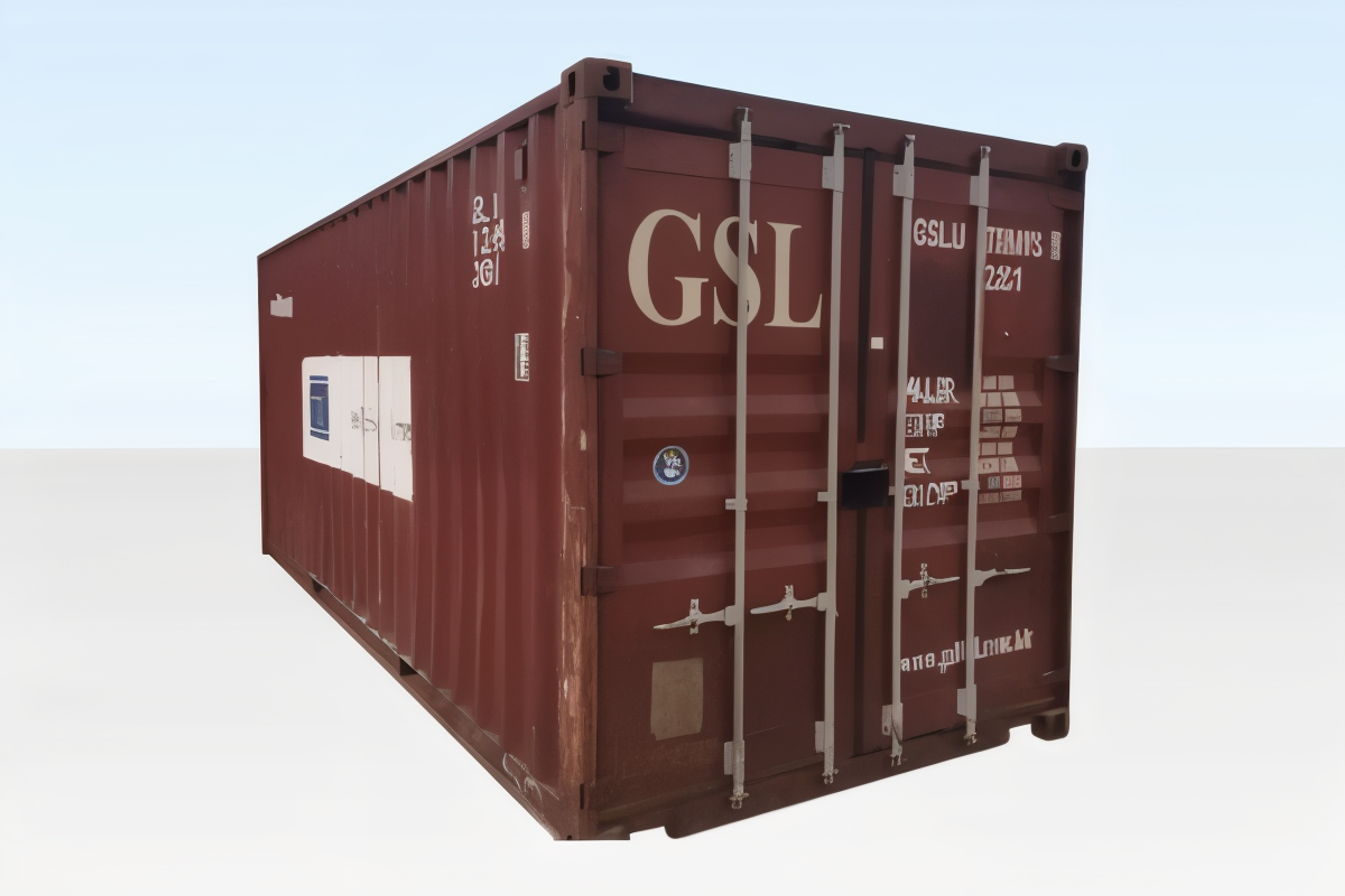 20ft X 8ft Cargo-Worthy Dry Van — view 2