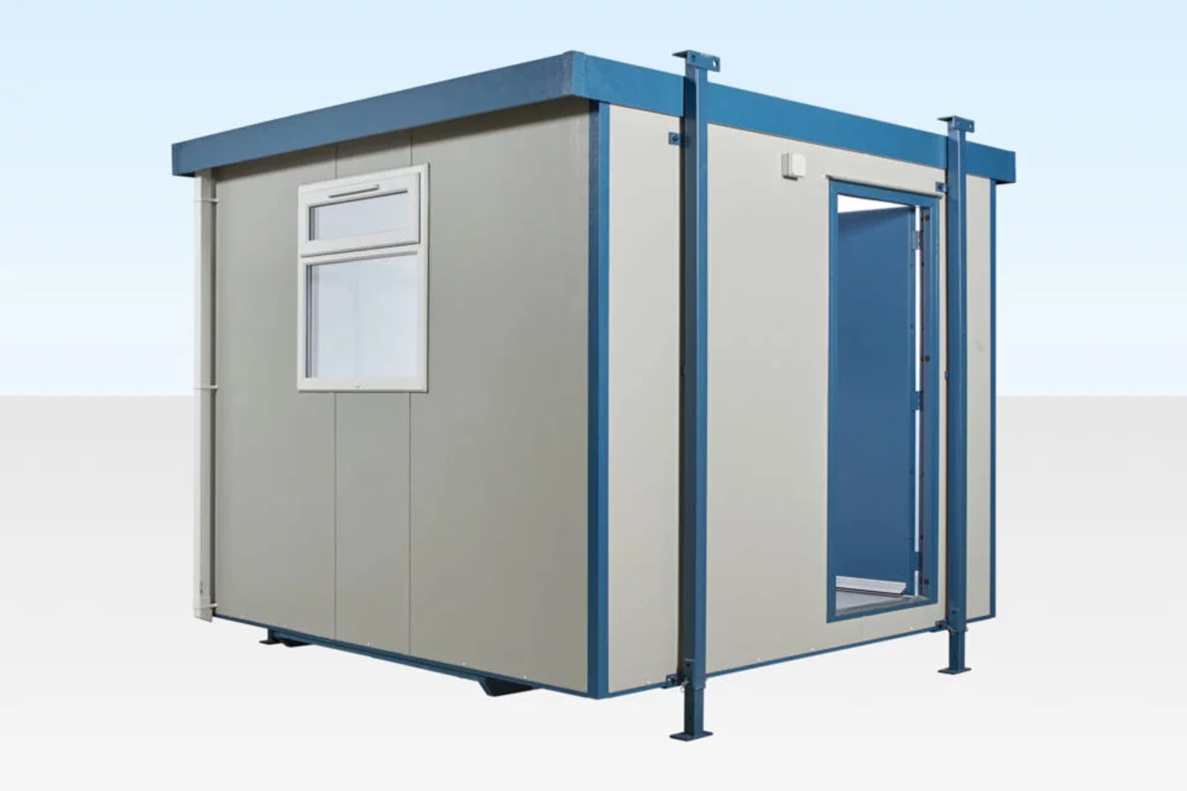 10ft x 10ft Jackleg Cabin (Site Cabin) — view 3