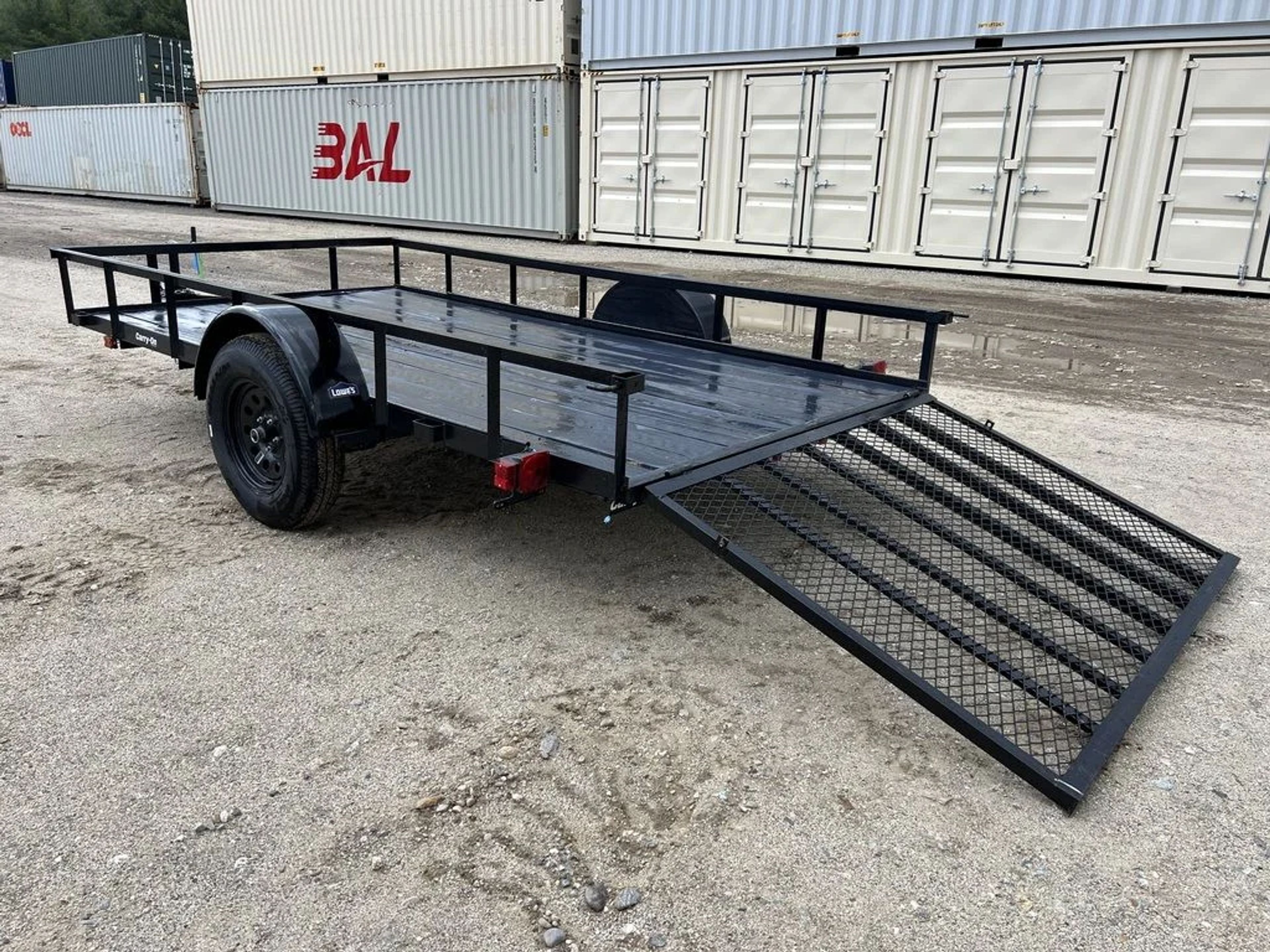 2024 Carry On Trailers 6X12 3K Utility w/Rear Ramp Gate — view 4