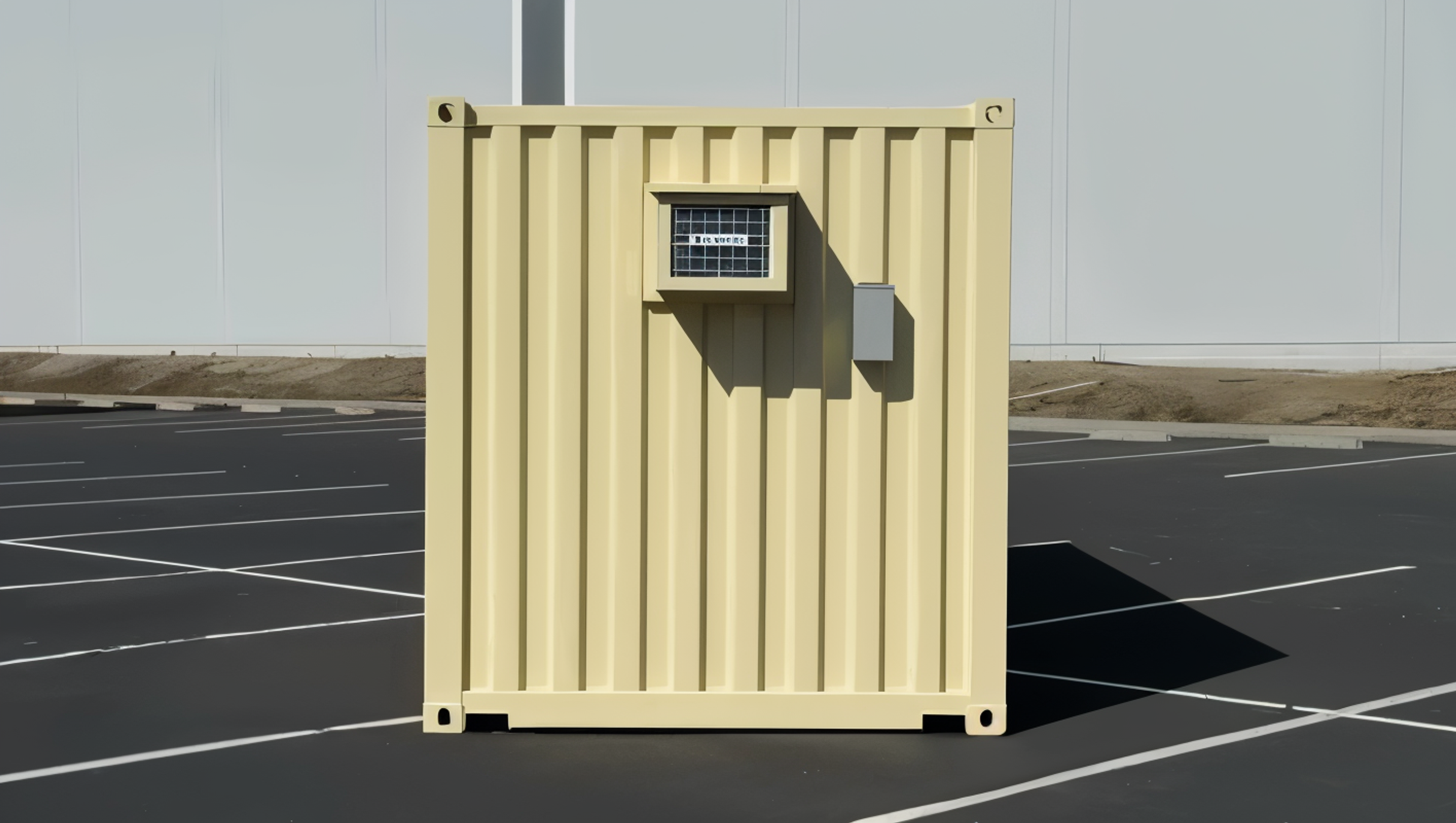20ft Ground Level Office Container – Portable, Secure & Fully Equipped Onsite — view 3