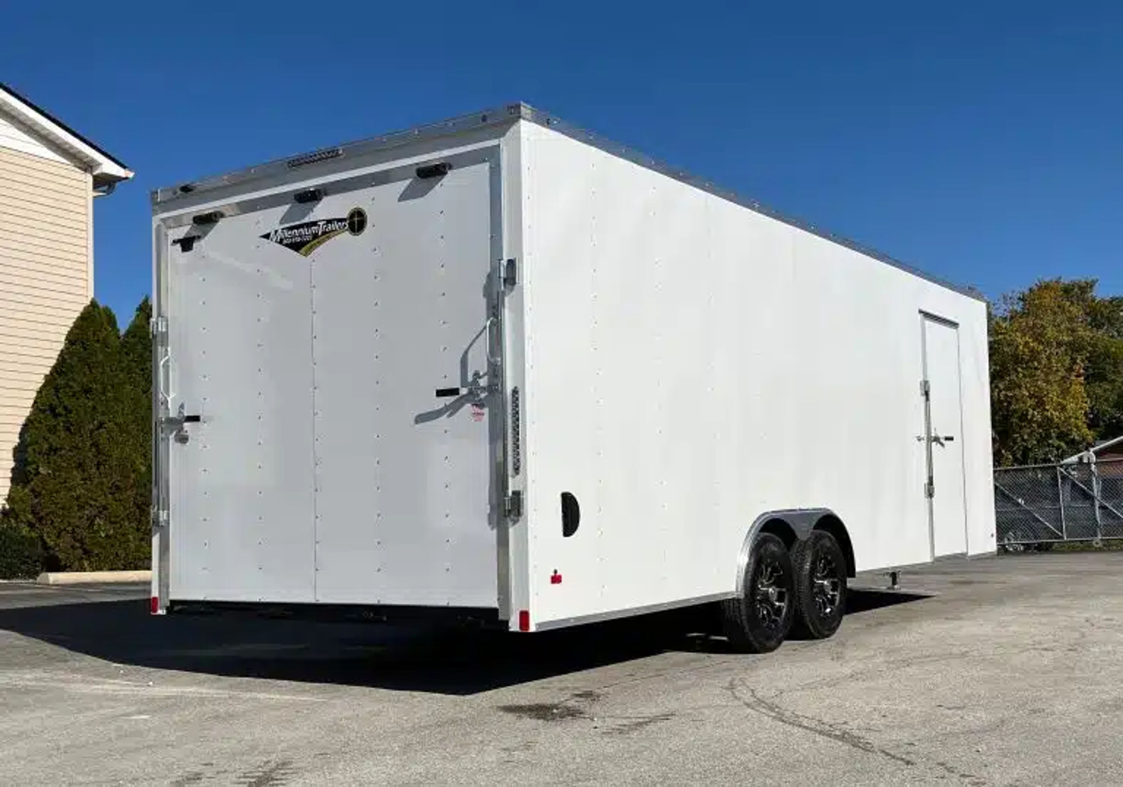 Enclosed Car Hauler 2026 24ft. Hero w/Heavy Duty Ramp Door & Aluminum Wheels — view 2