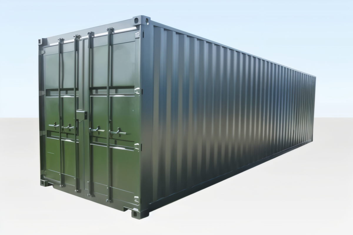 30ft X 8ft Shipping Container One Trip – Cut Down