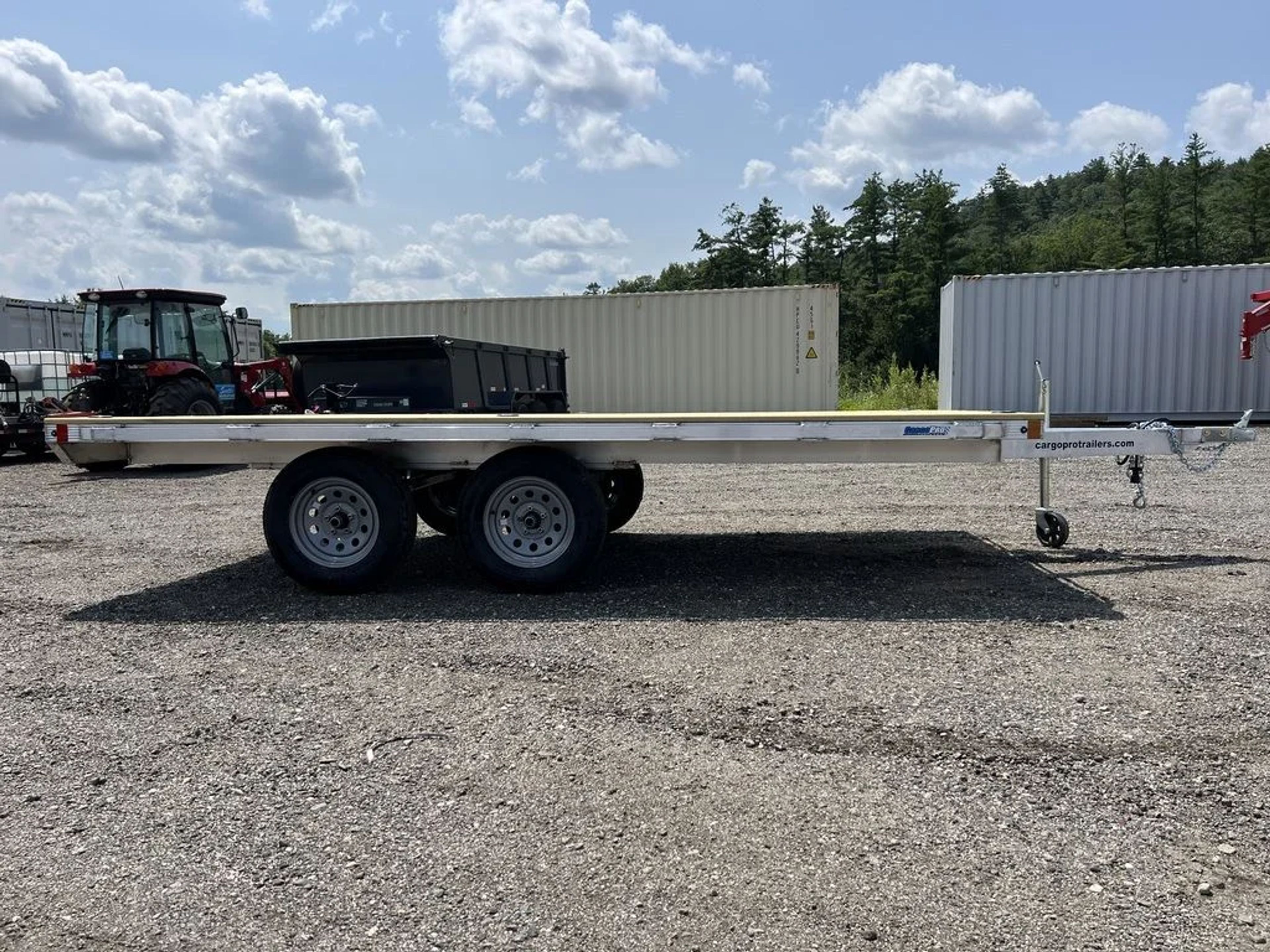 2024 Cargo Pro 101×14 Aluminum Deck Over Equipment Trailer w/D-Rings — view 2