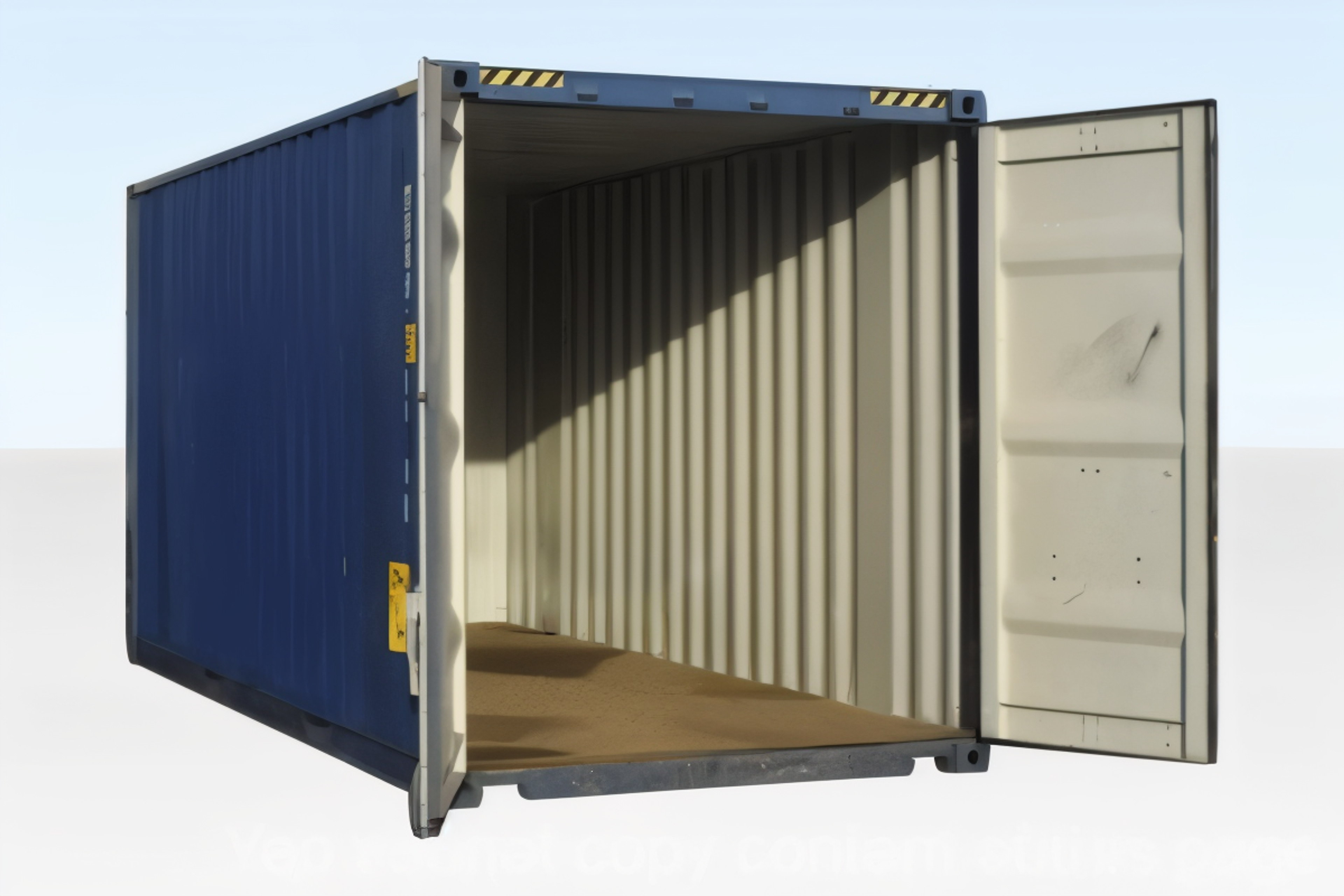 40ft High Cube (9′ 6″ high) Double Door Container (DD) — view 3