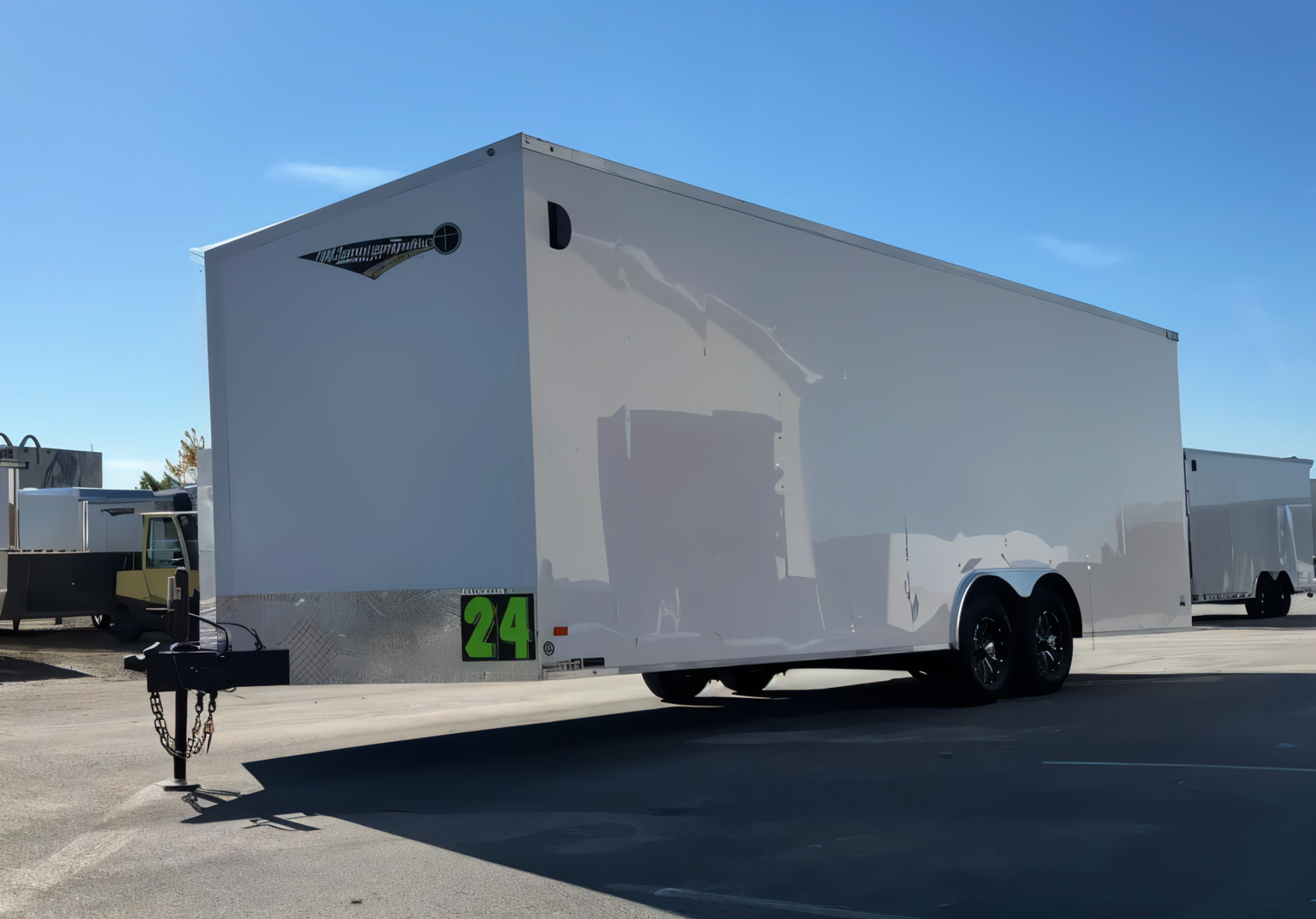 Enclosed Car Hauler 2026 24ft. Hero w/Heavy Duty Ramp Door & Aluminum Wheels