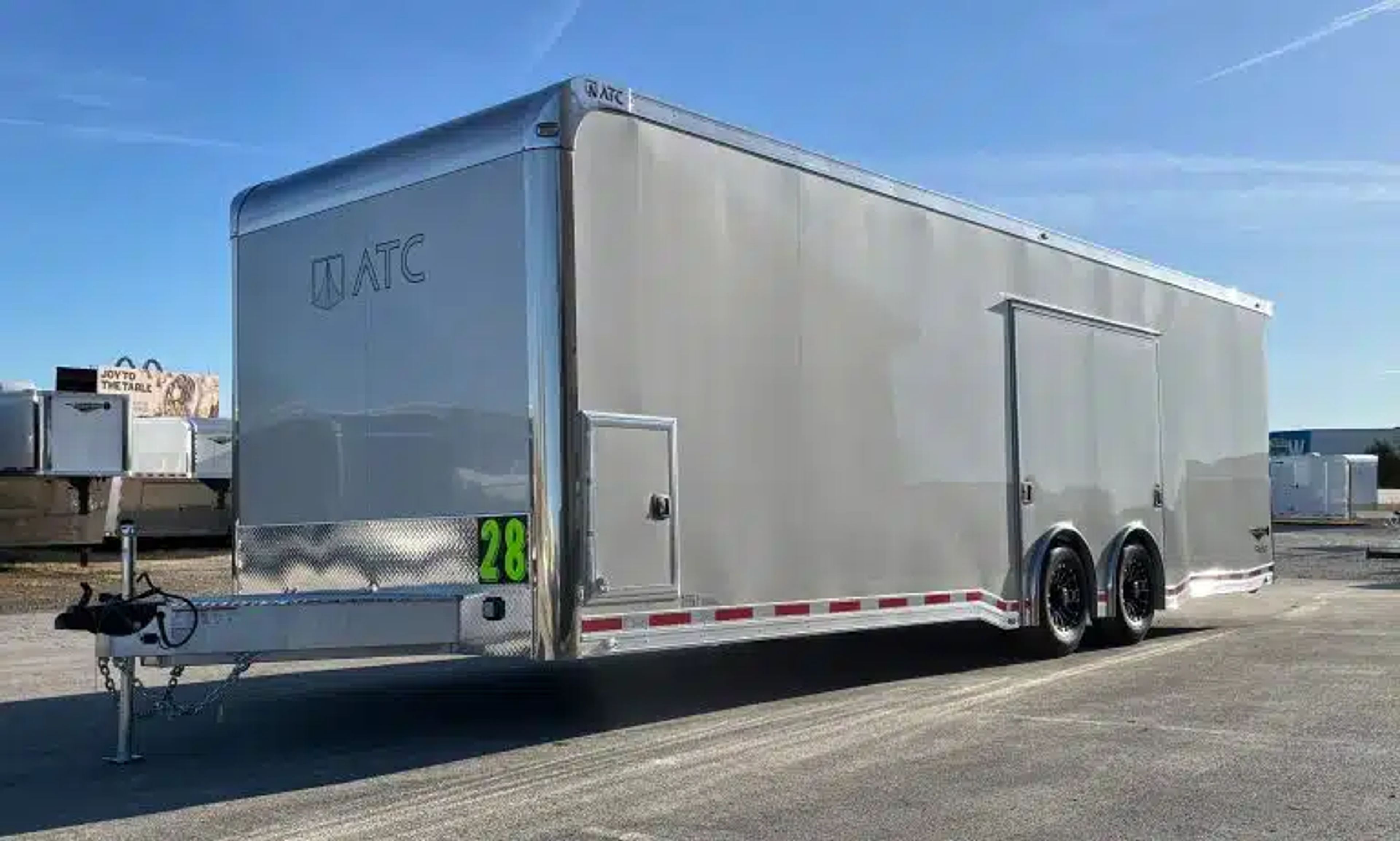 Enclosed ATC Car Trailer 2026 28ft. Aluminum ROM 550 w/LifeTrac & Large Escape — view 2