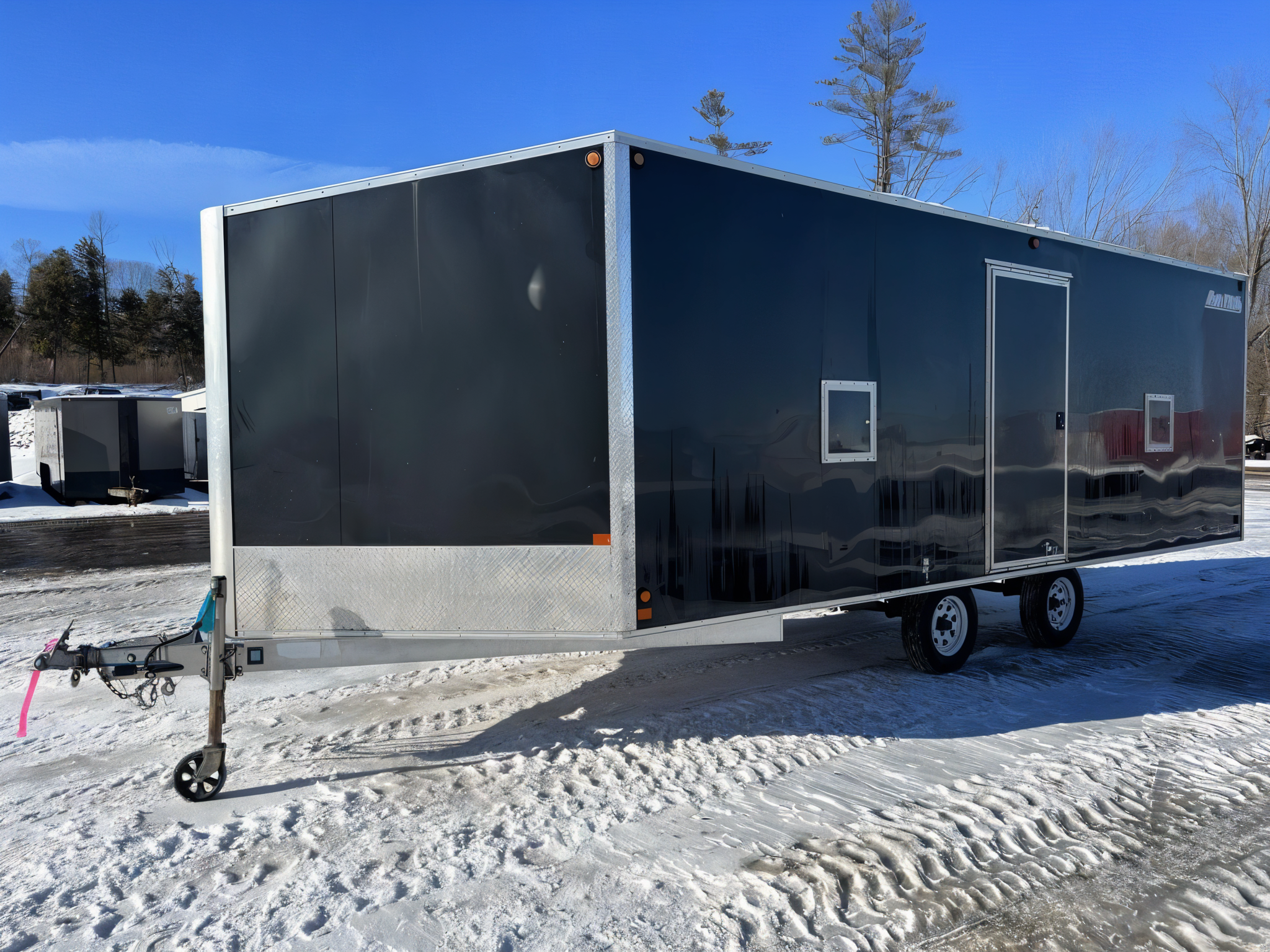 2008 Sno Pro 101×20 Aluminum 4-Place w/Interior Spare Mount, Mats & Guides