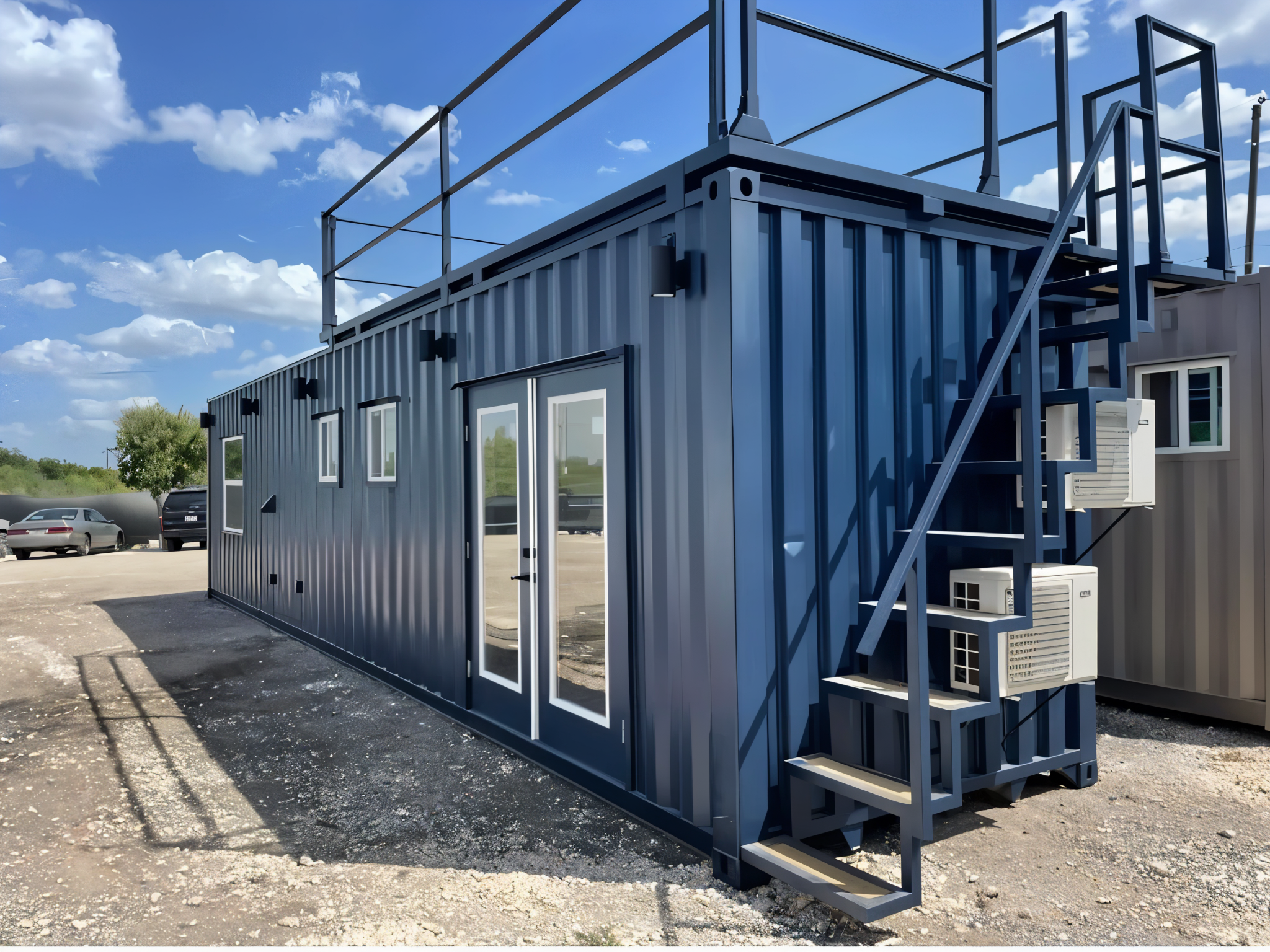 Customized 40ft Shipping Container Made into Luxurious 1 Bedroom