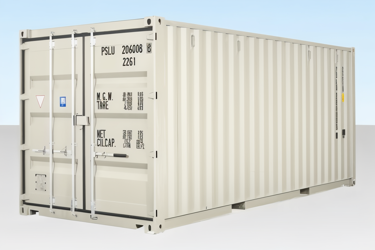 20ft Shipping Container (One Trip) – White