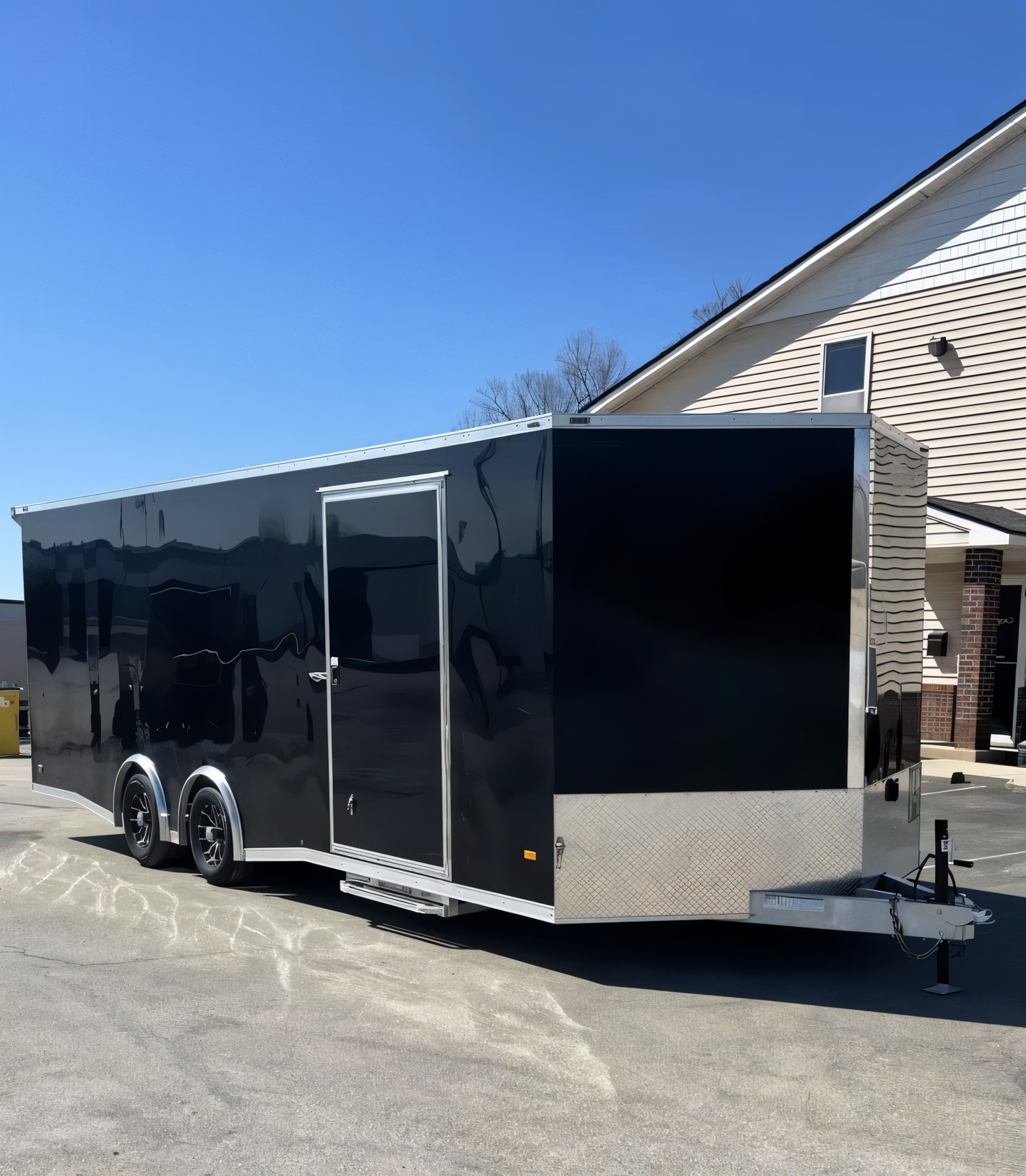 Enclosed Car Hauler 2026 24ft. Aluminum Blaze w/Finished Interior & Aluminum