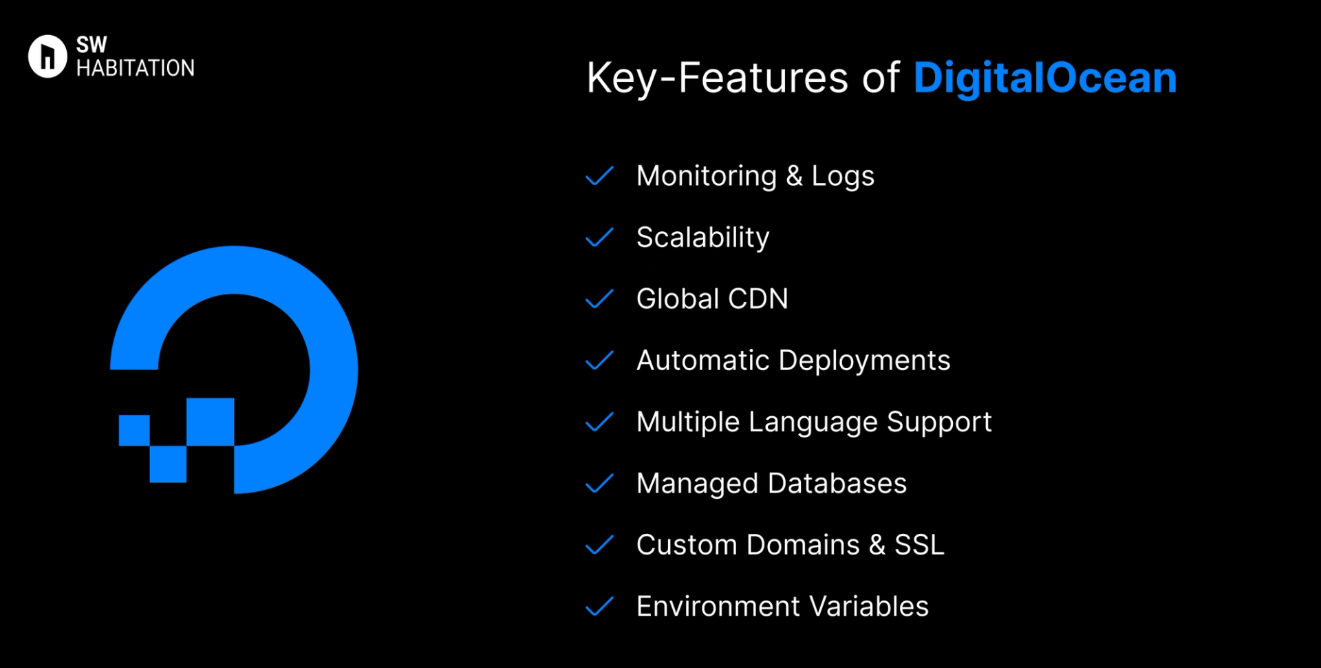 Key Features of DigitalOcean