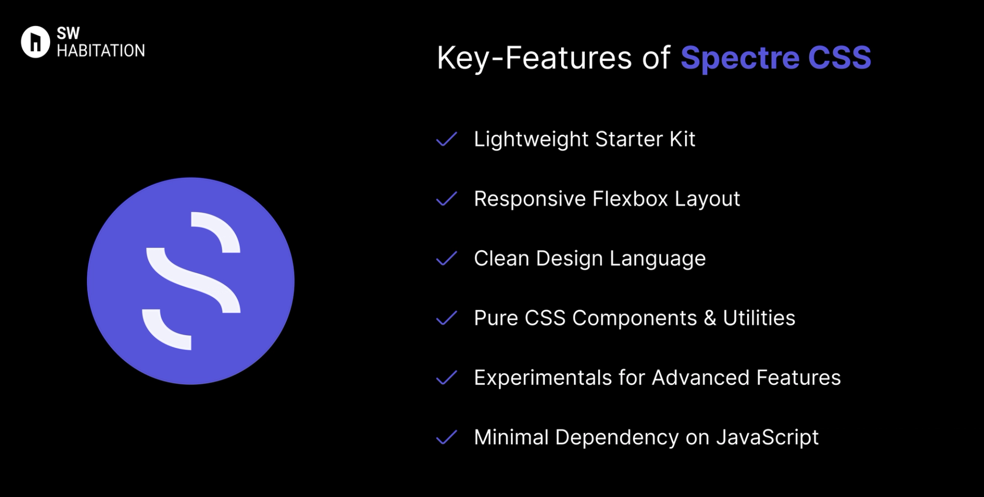 Key Features of Spectre CSS