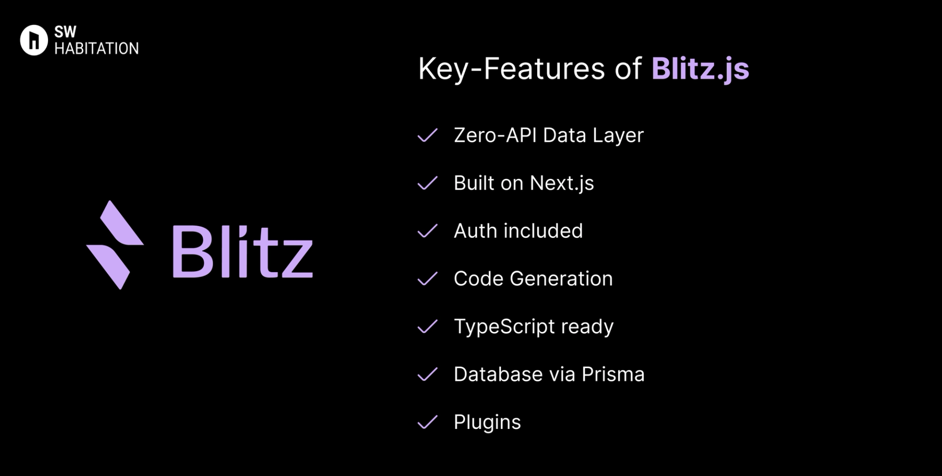 Key Features of Blitz.js