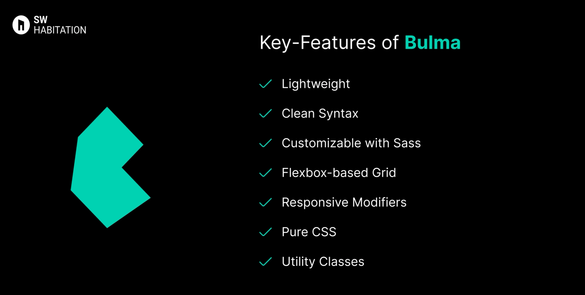 Key Features of Bulma