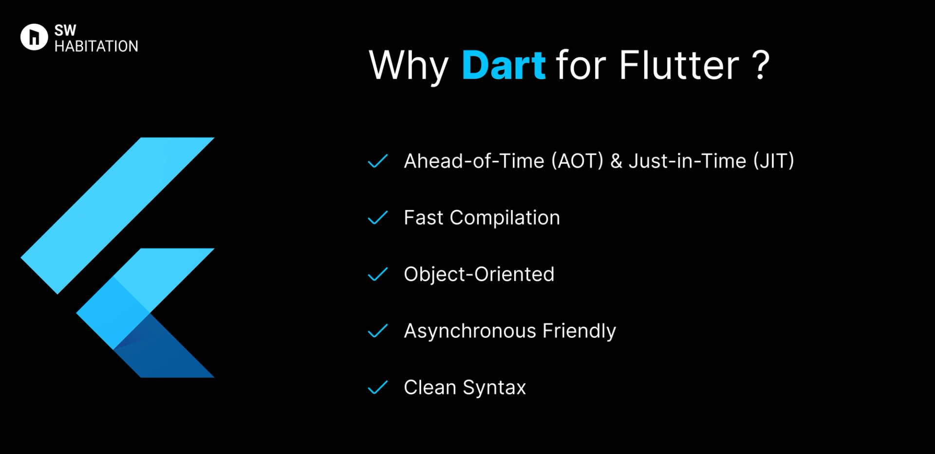 Why Dart for Flutter?
