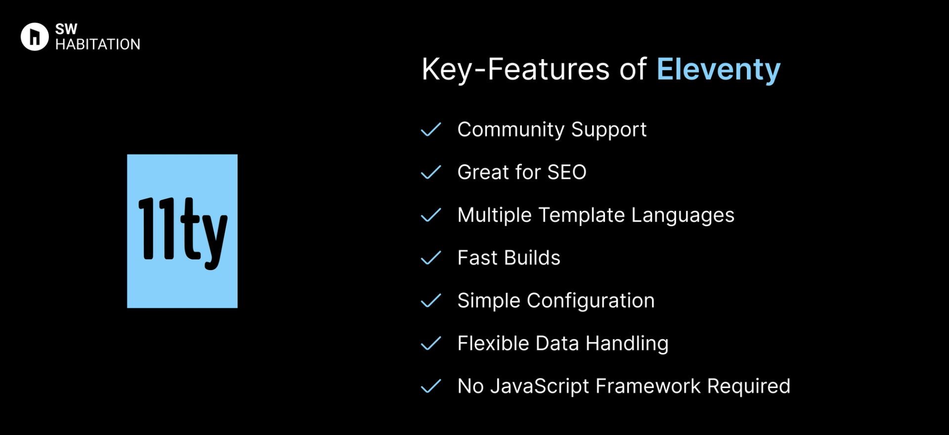 KeyFeatures of Eleventy
