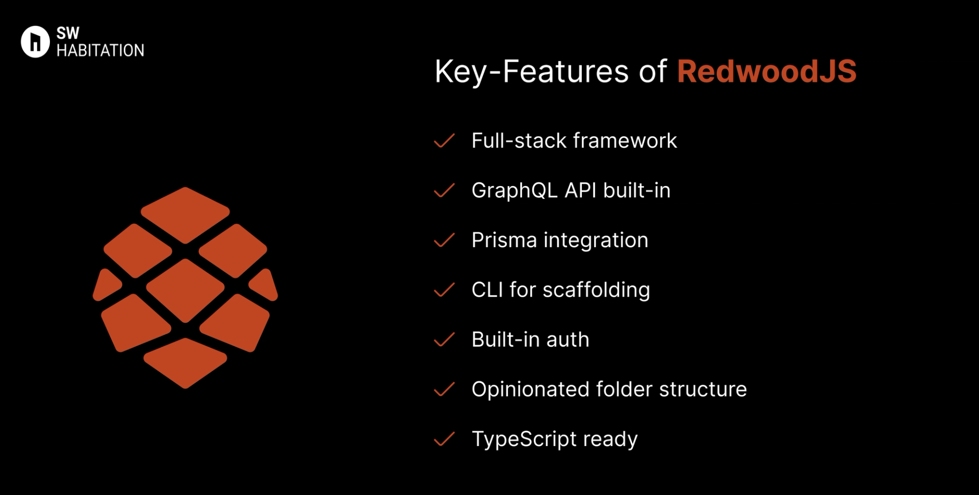 Key Features of RedwoodJS