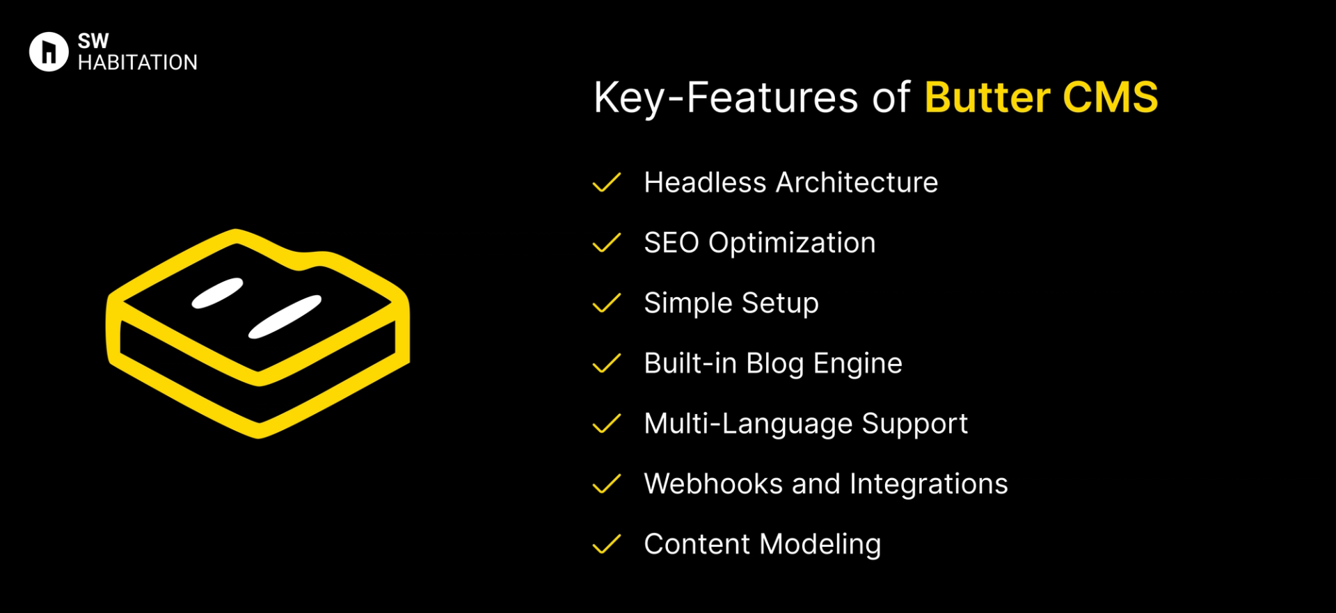 key features of butter cms
