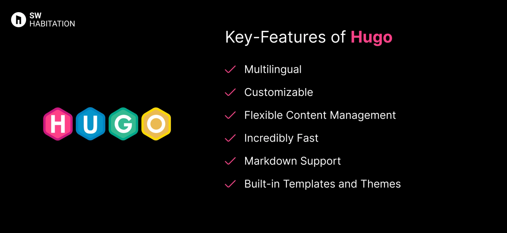 key features of hugo
