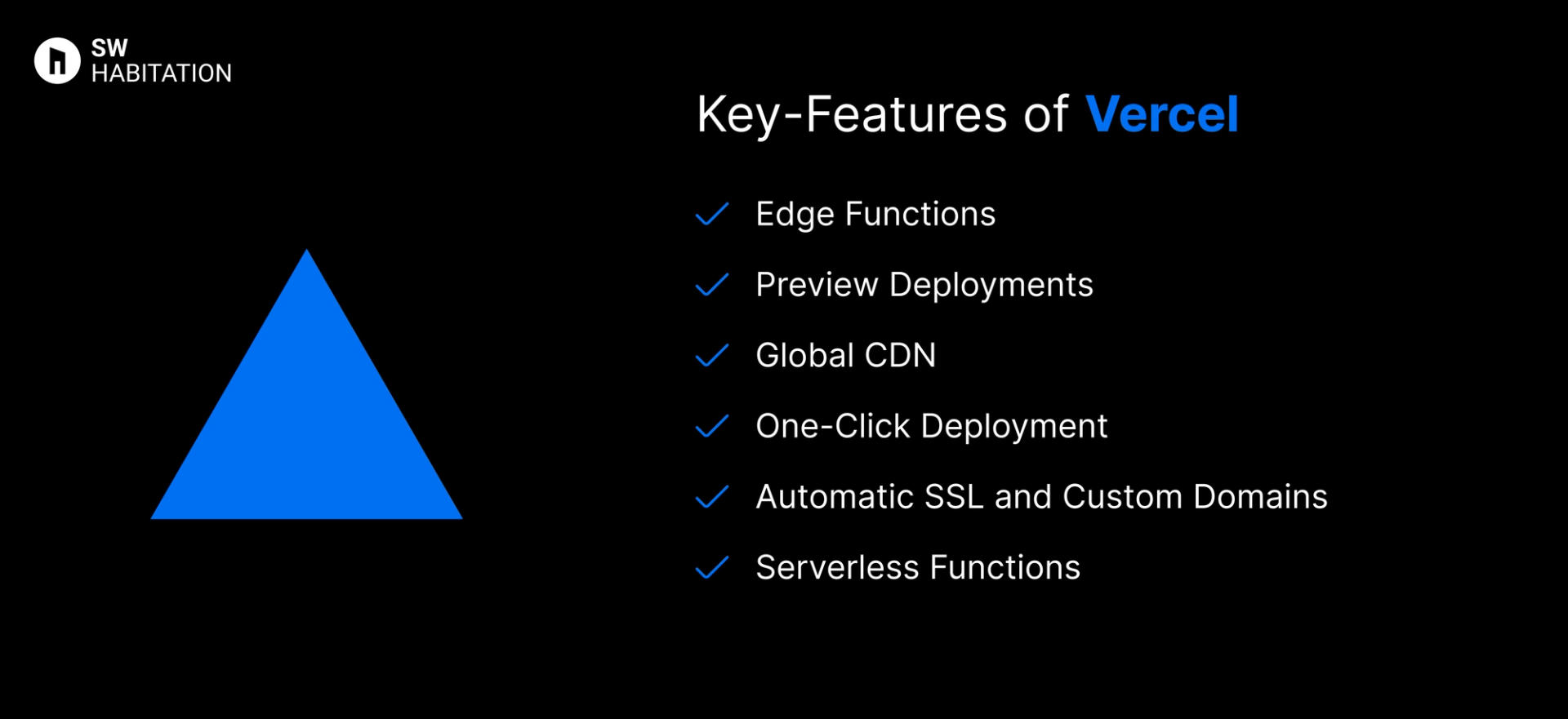 key features of vercel