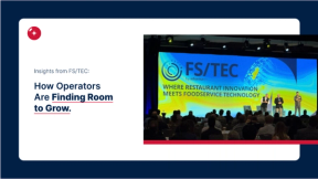 Cover graphic reading "Insights from FS/TEC: How Operators Are Finding Room to Grow" beside a photo of the FS/TEC conference stage