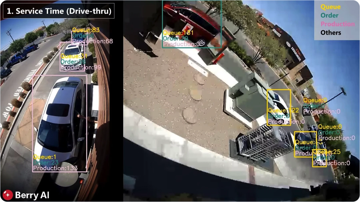 Complete camera systems for QSRs