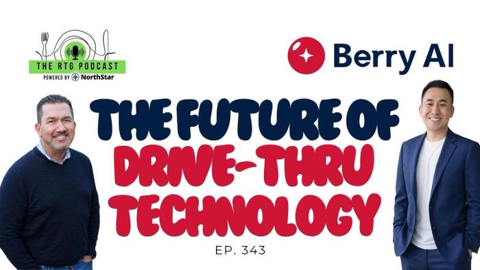 Eric Lam, CEO of Berry AI, on the Restaurant Technology Guys Podcast Ep. 343 — The Future of Drive-Thru Technology