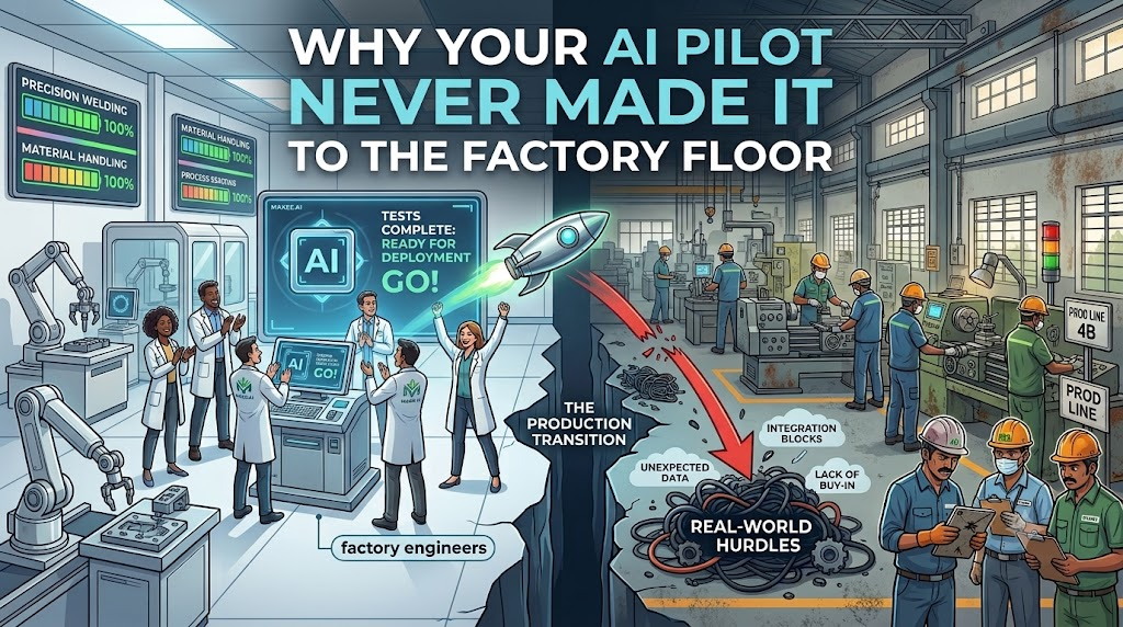 Why Your AI Pilot Never Made It to the Factory Floor