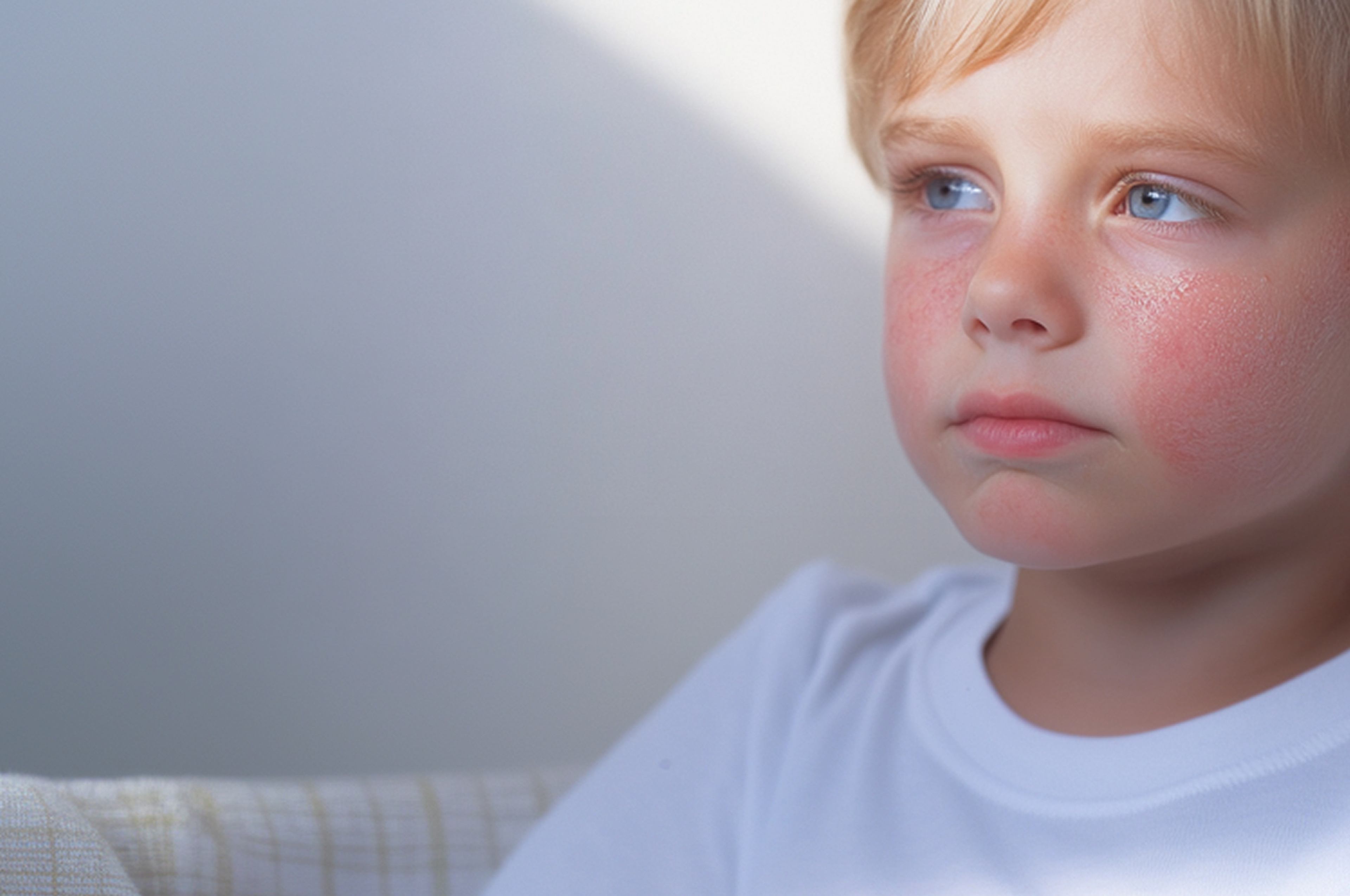 Child with Eczema on Face