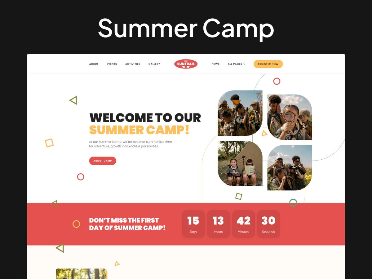 Outdoor Summer Camp screenshot 1